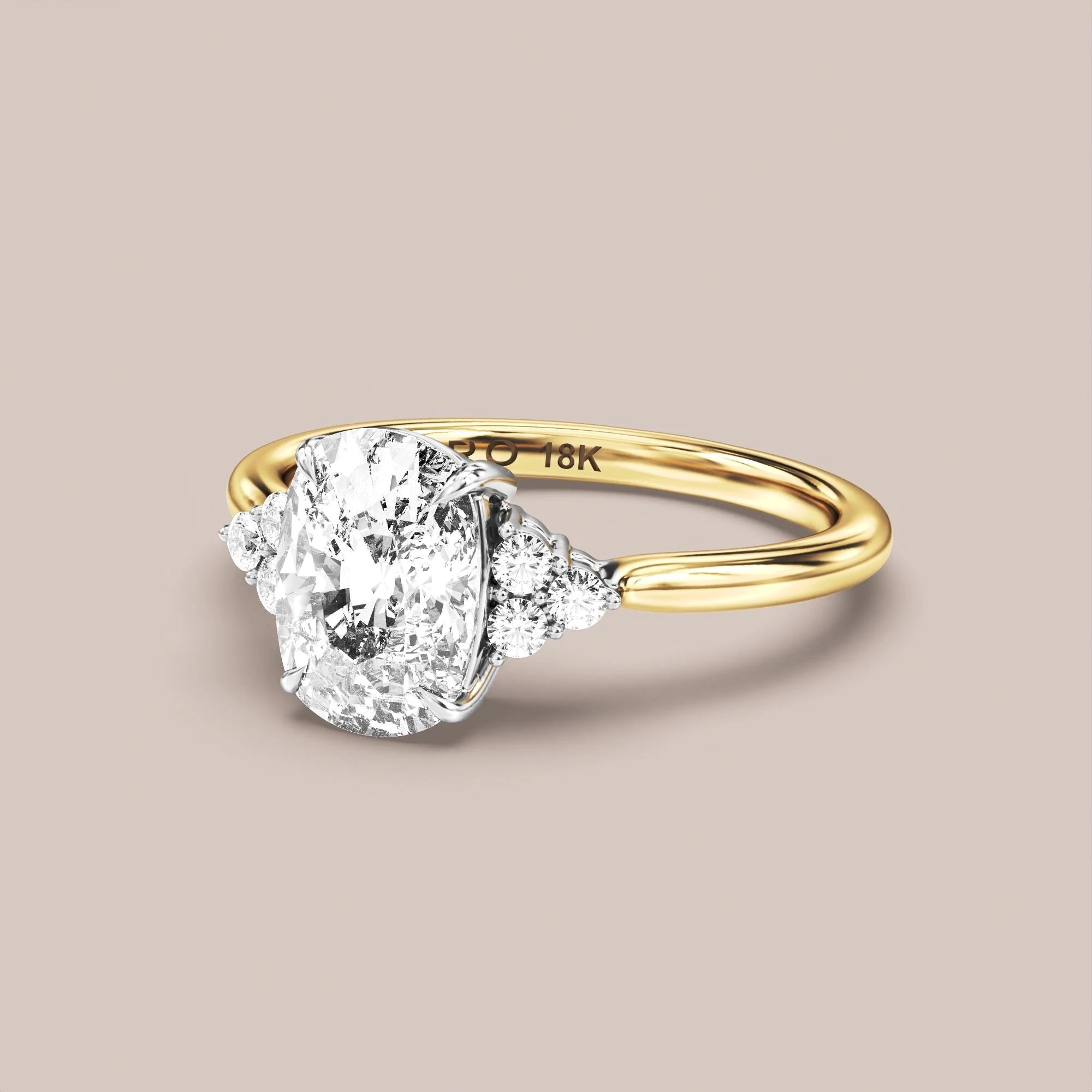 Elongated - Two tone