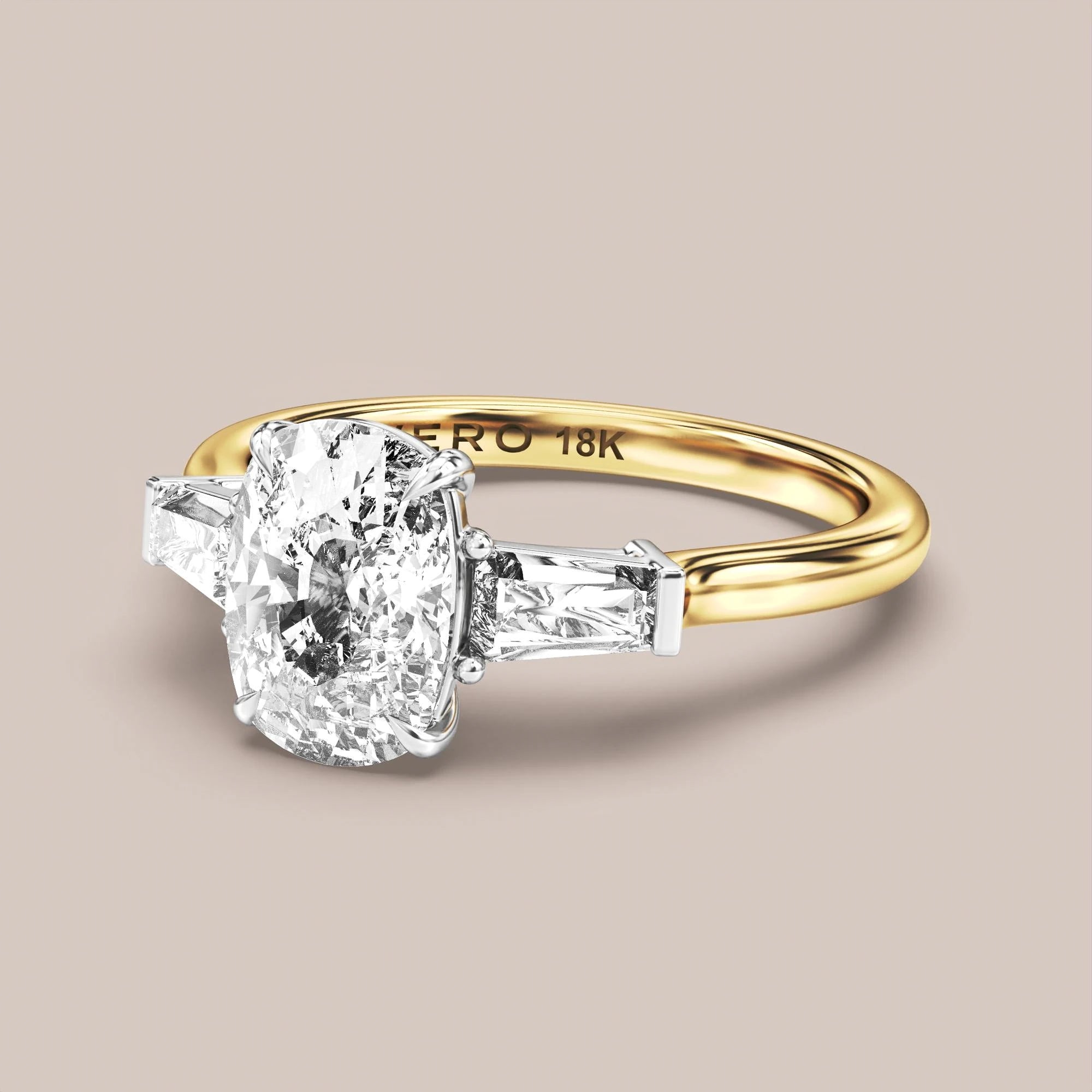 Elongated - Two tone