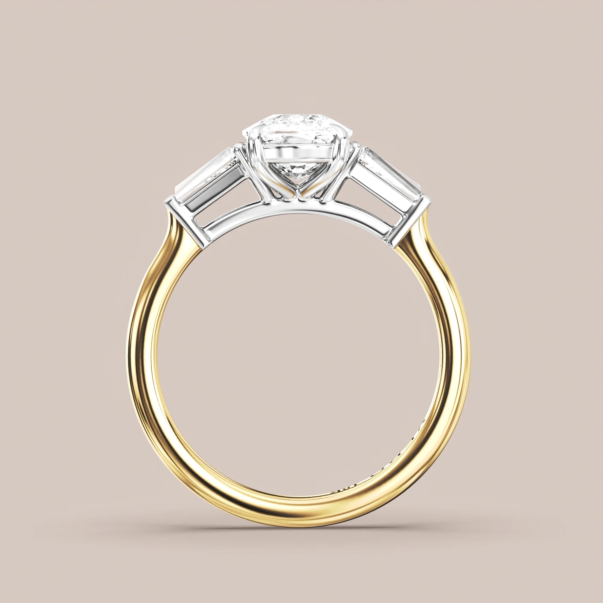 Elongated - Two tone