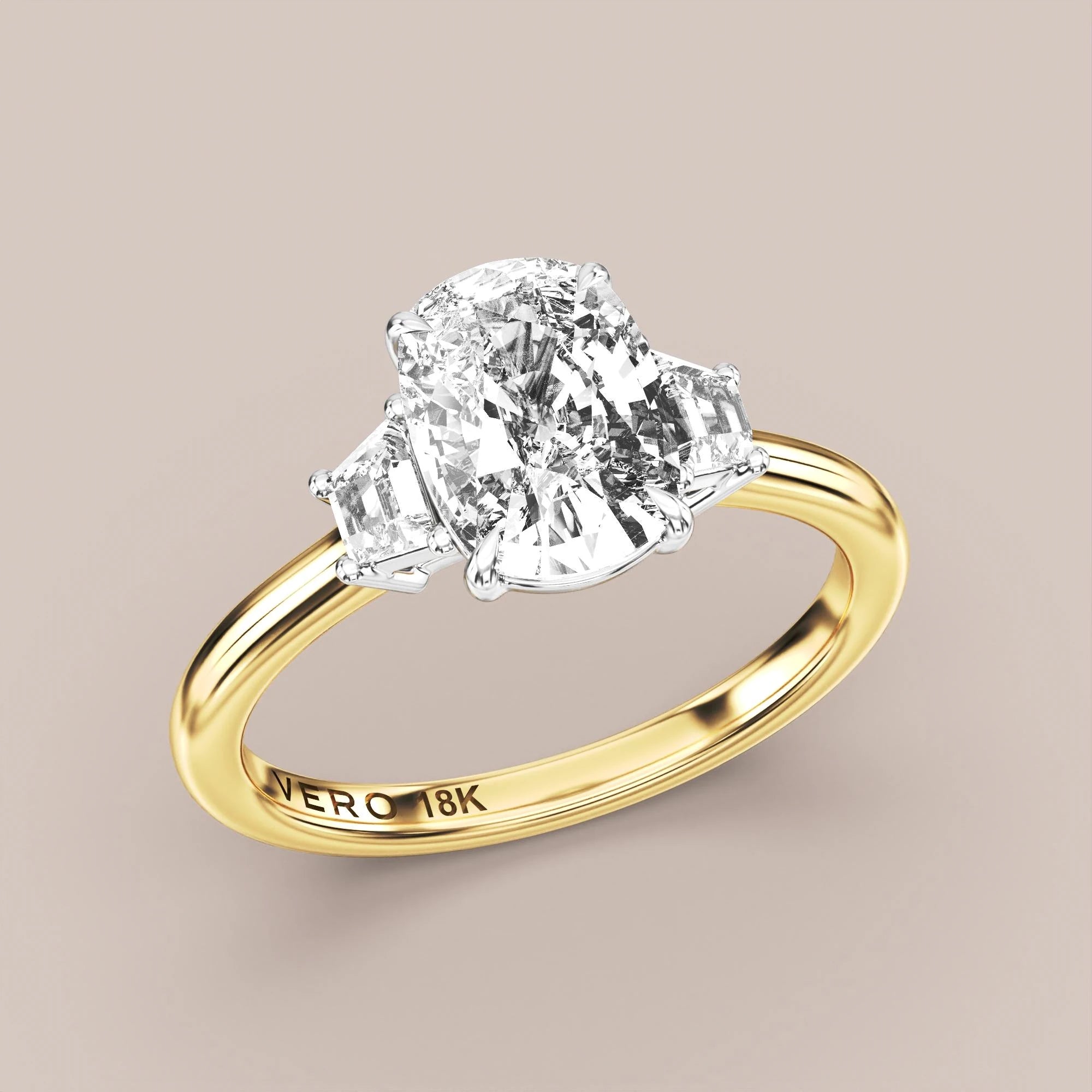 Elongated - Two tone