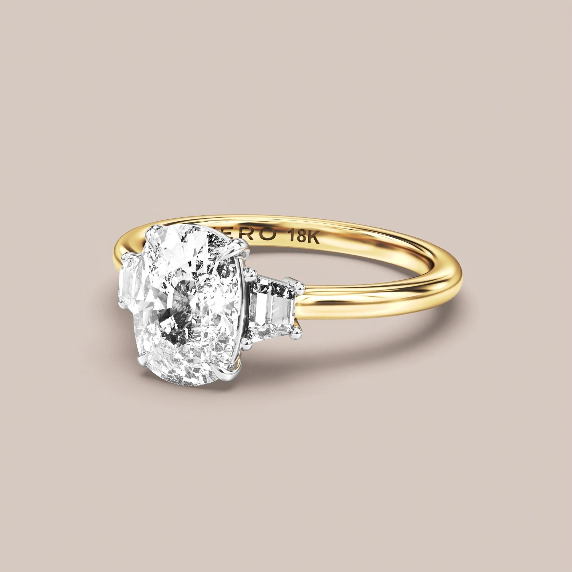 Elongated - Two tone