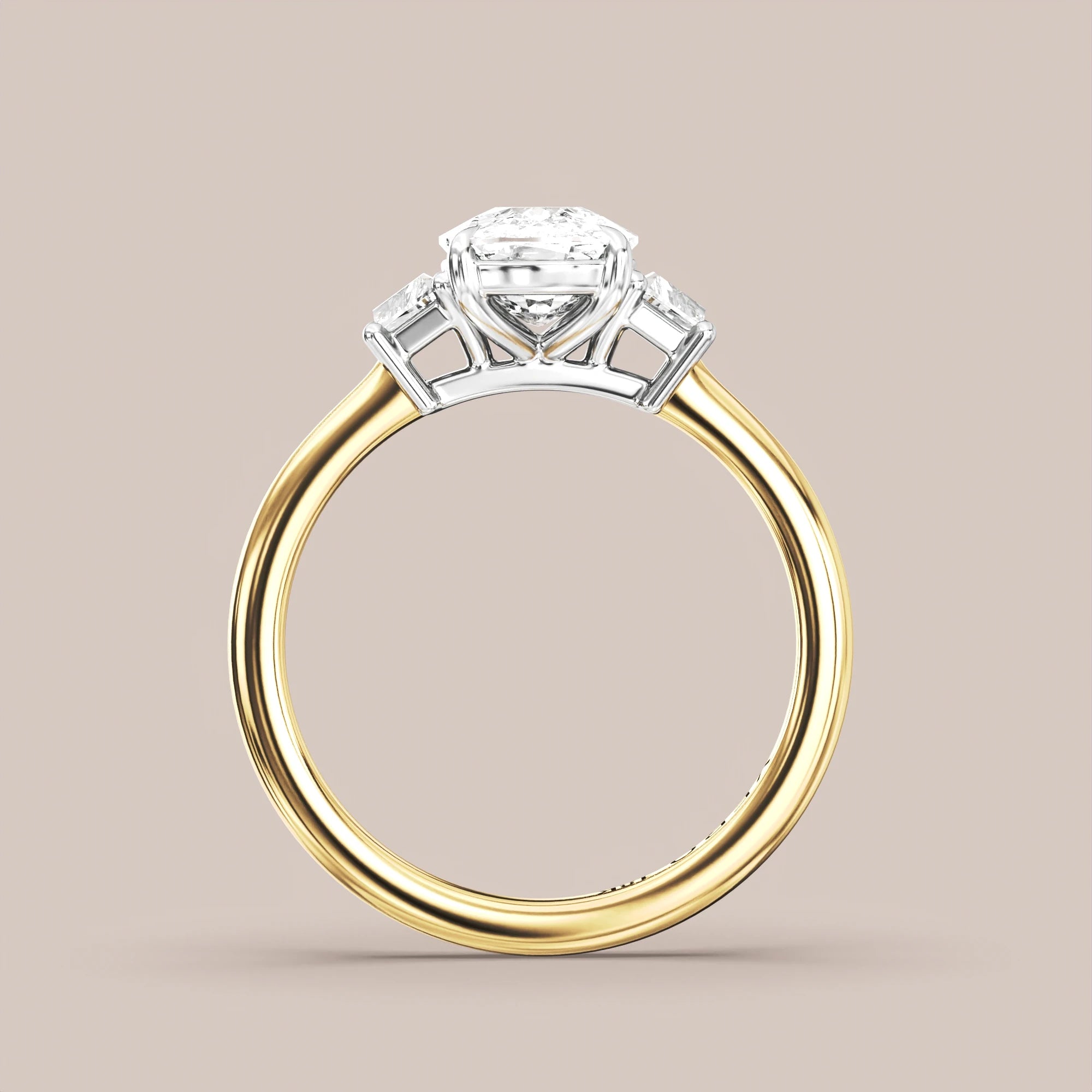 Elongated - Two tone