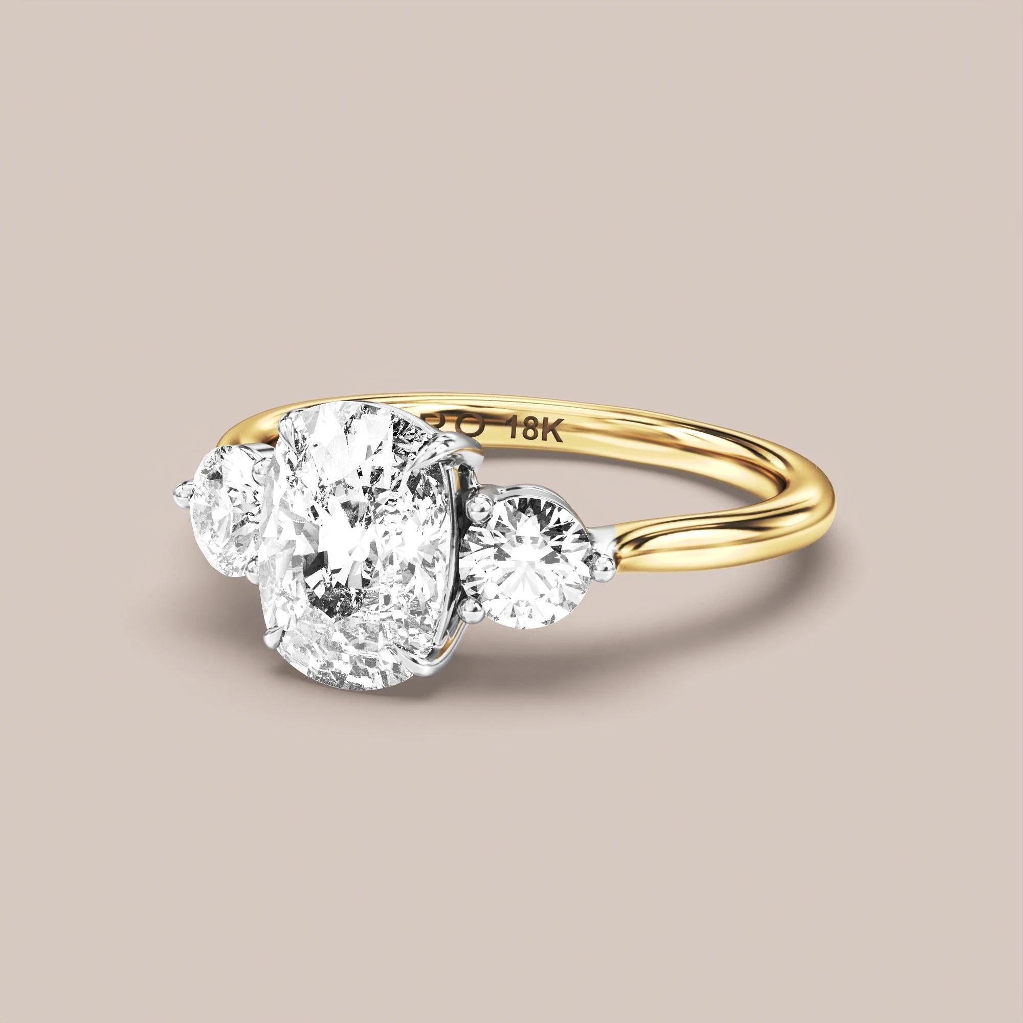 Elongated - Two tone