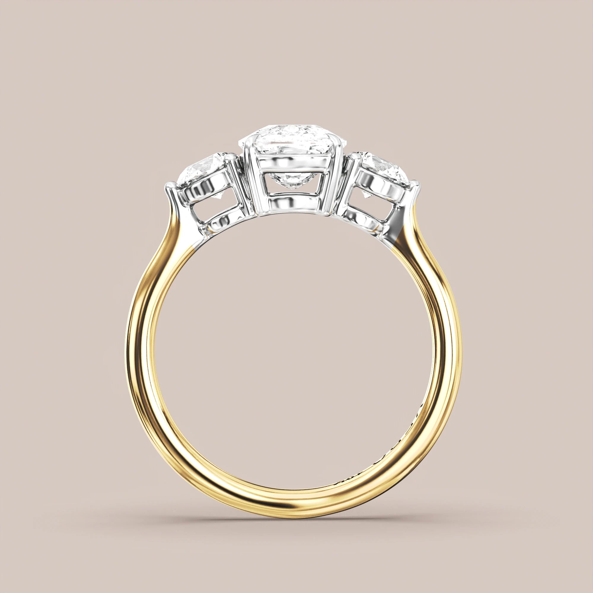 Elongated - Two tone