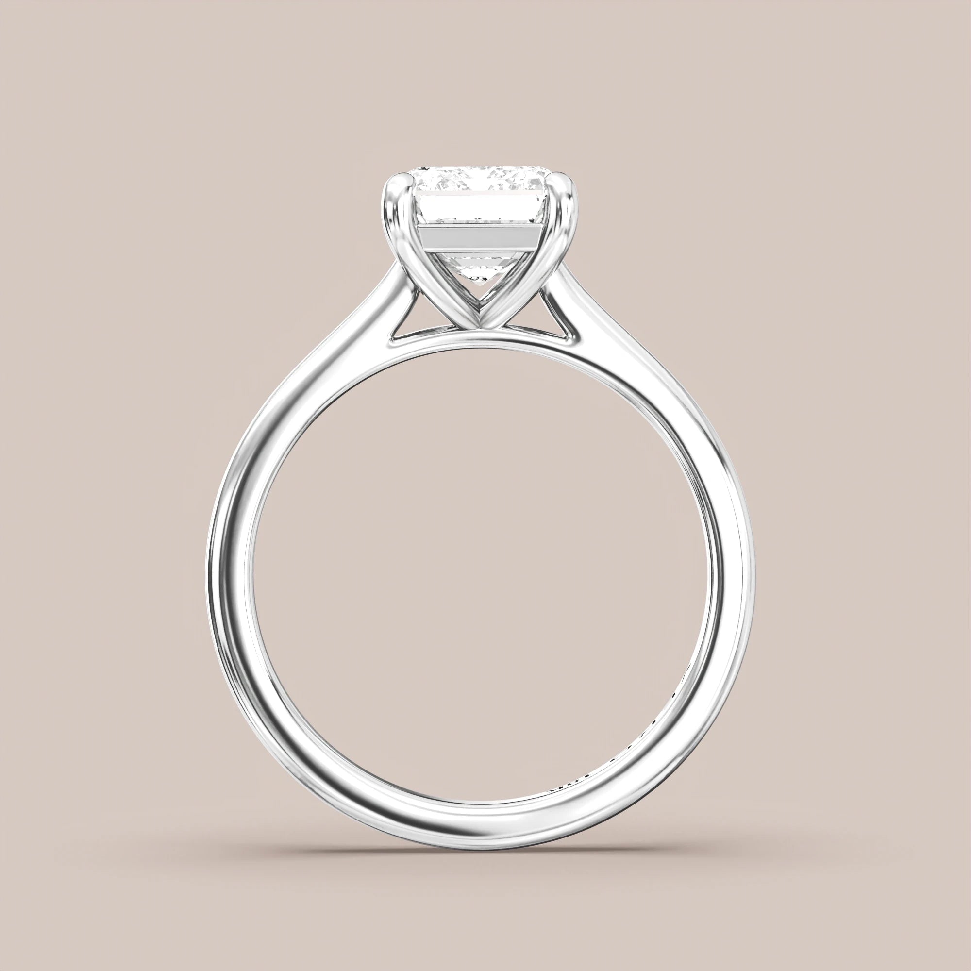 Emerald - White gold