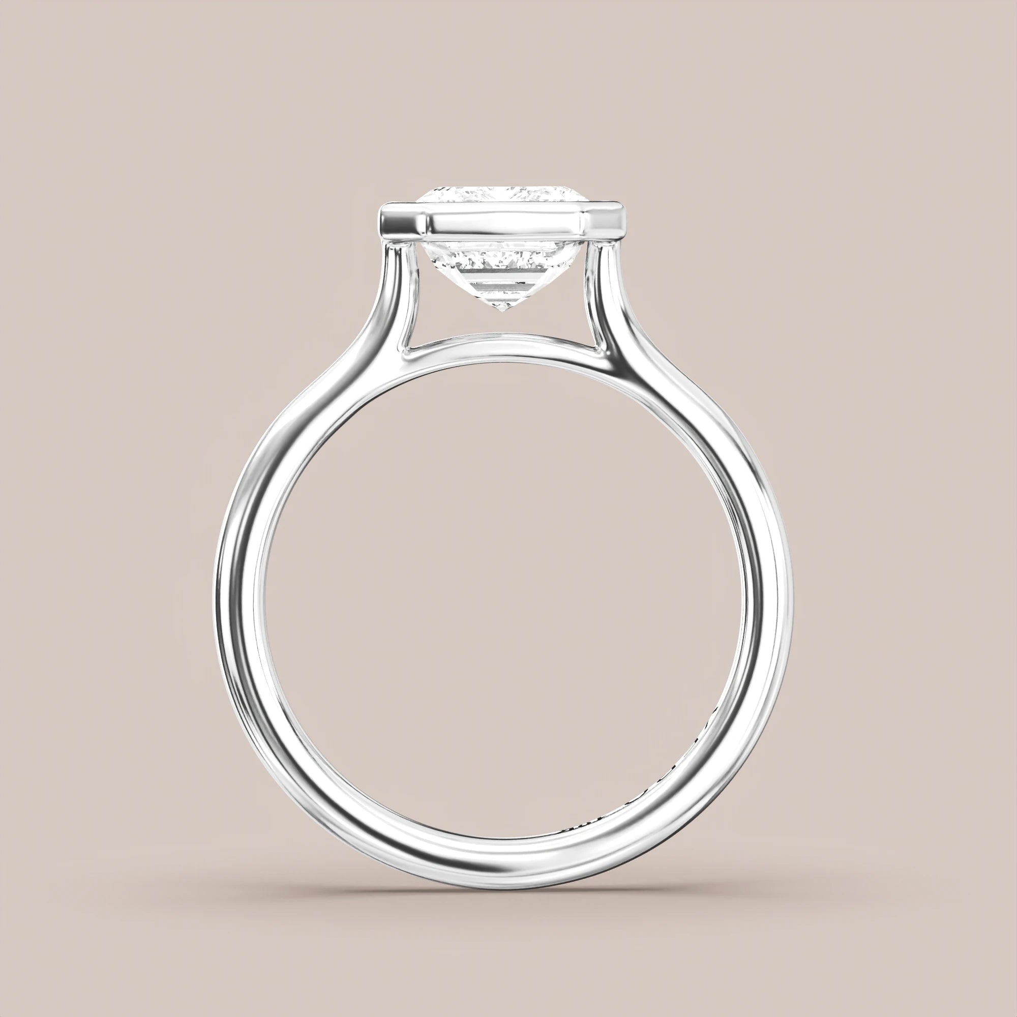 Emerald - White gold