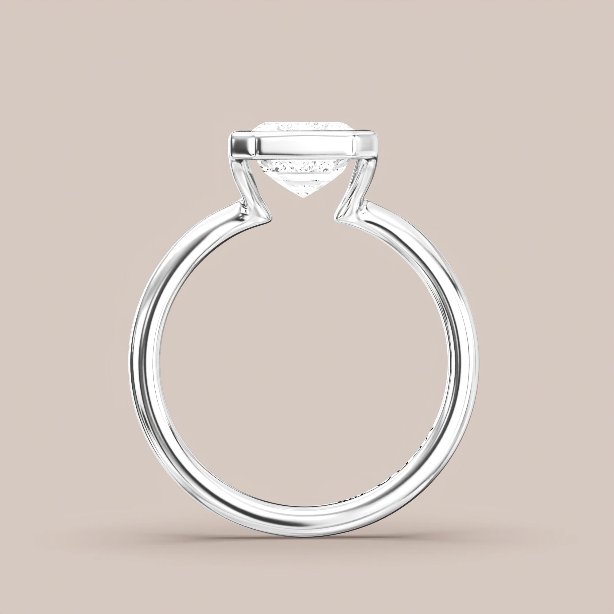 Emerald - White gold