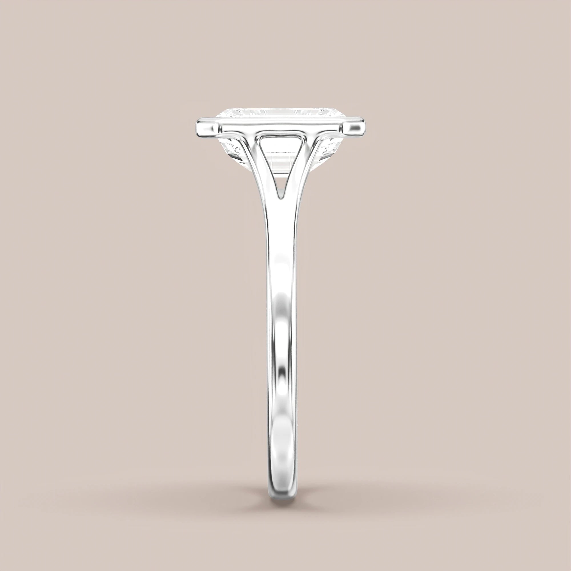 Emerald - White gold