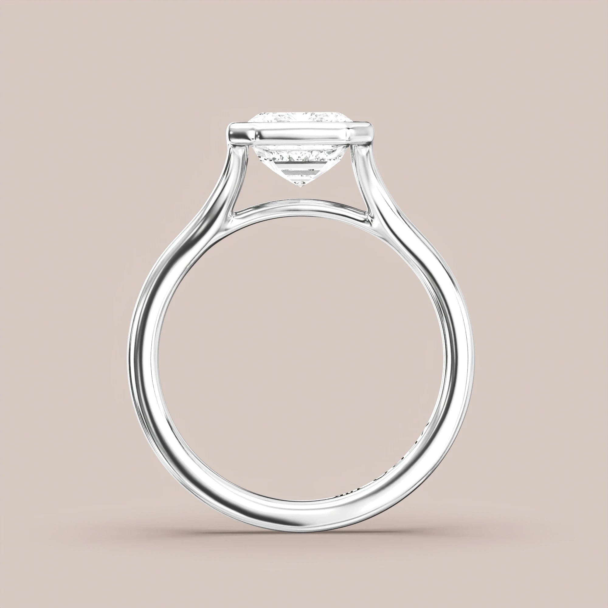 Emerald - White gold