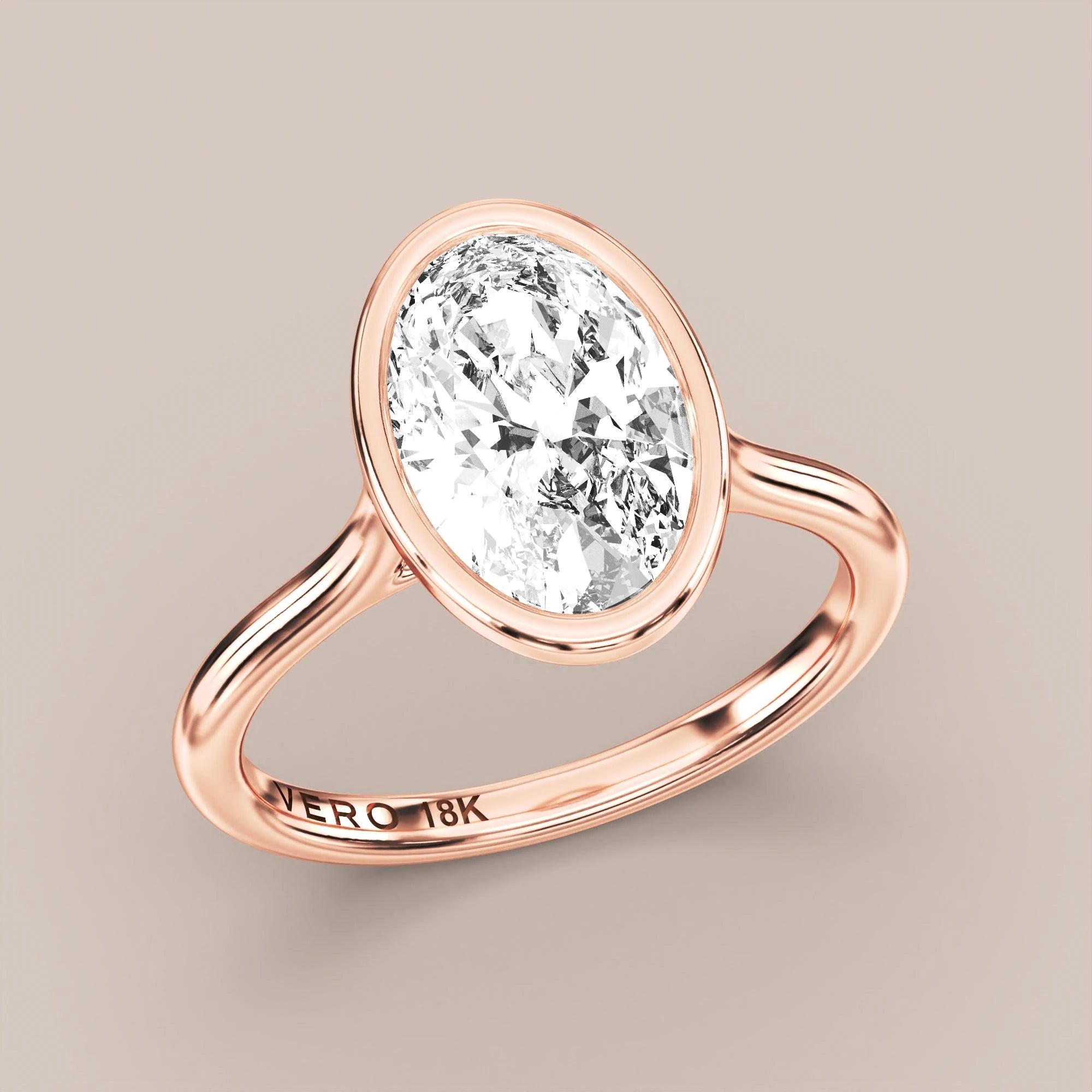 Oval - Rose gold