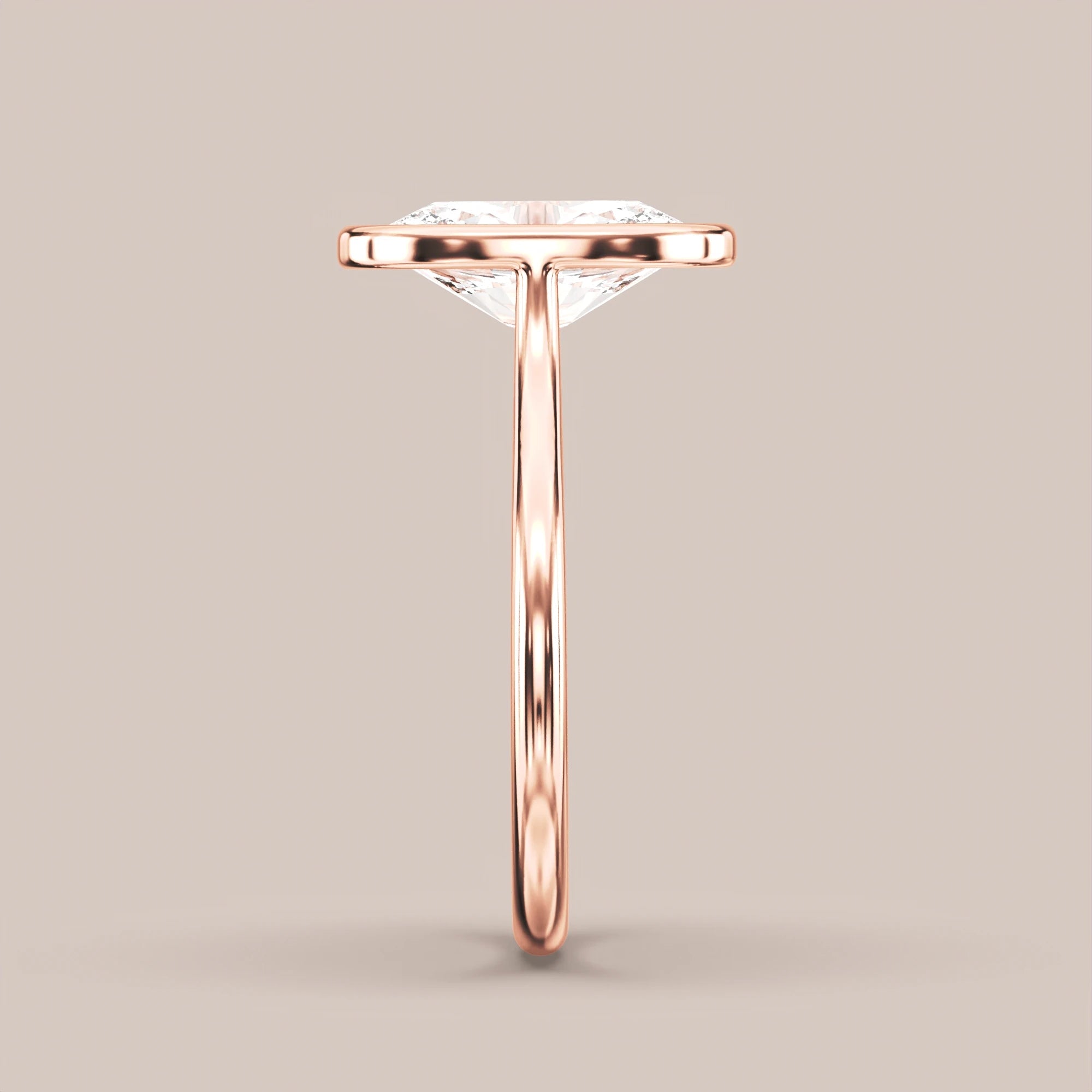Oval - Rose gold