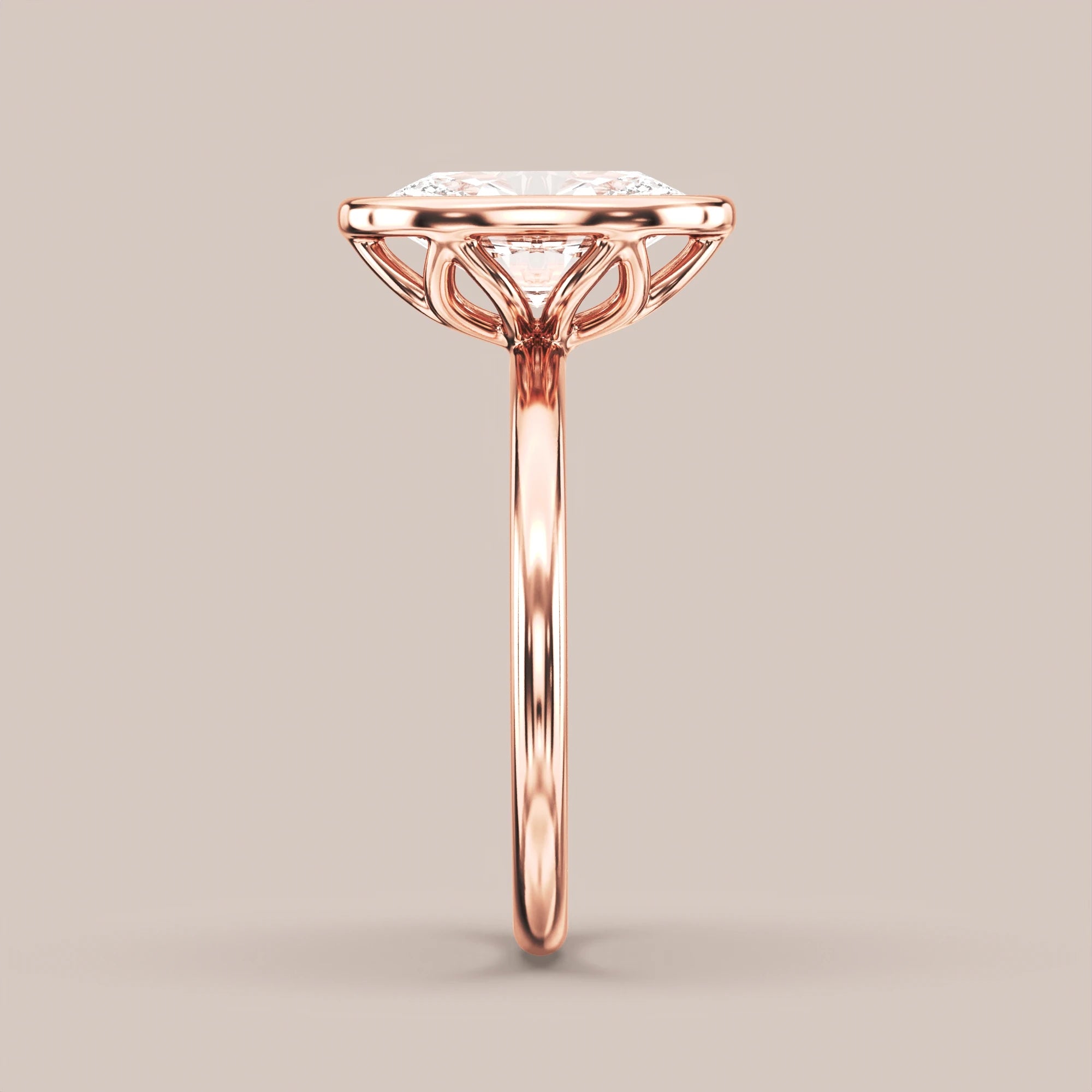 Oval - Rose gold