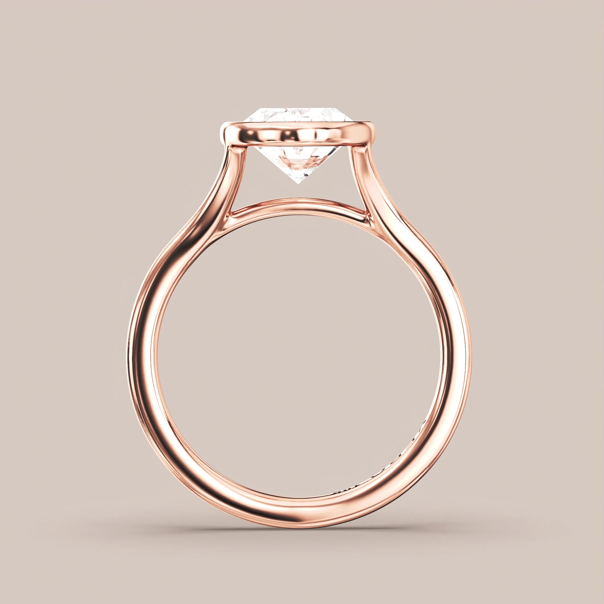 Oval - Rose gold