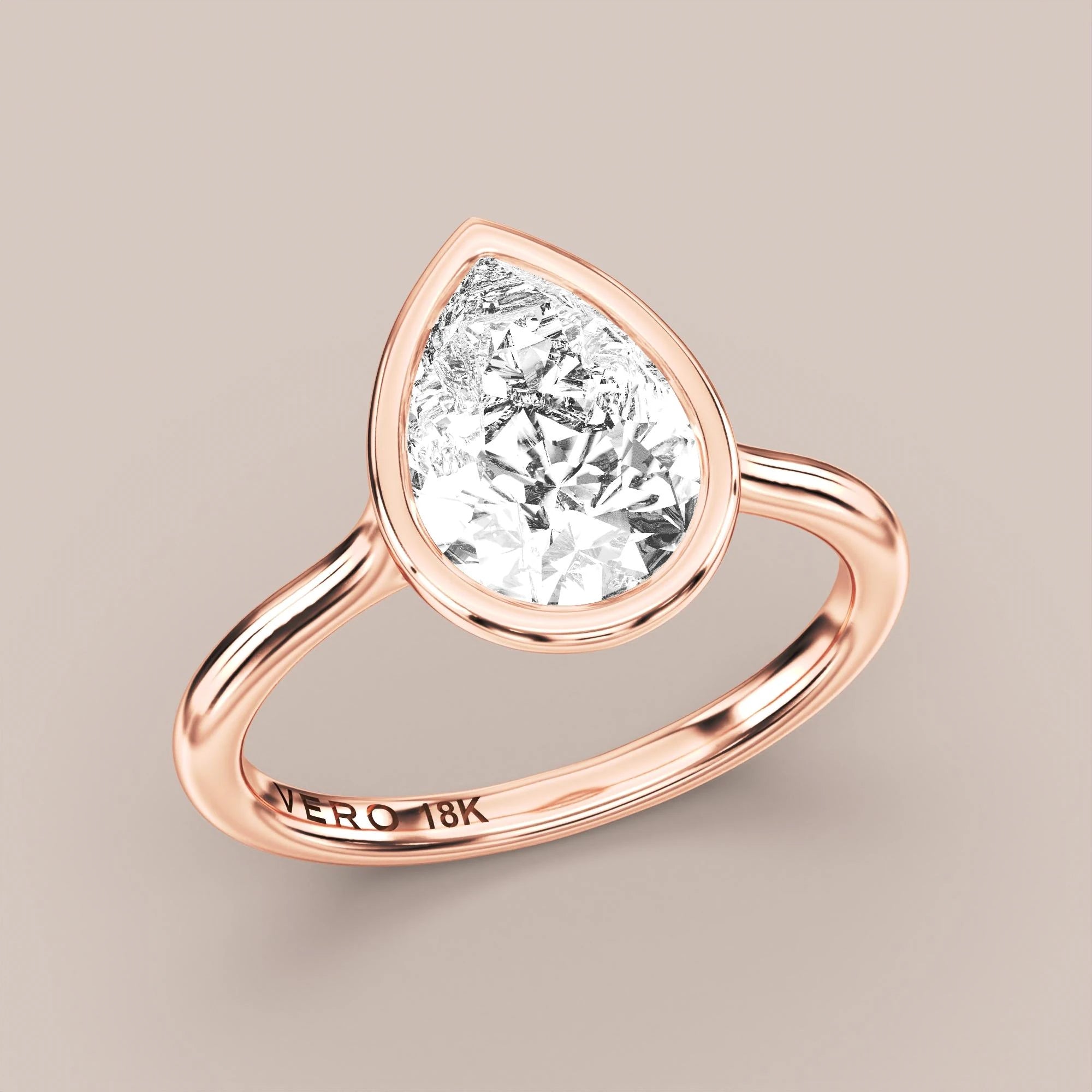 Pear - Rose gold