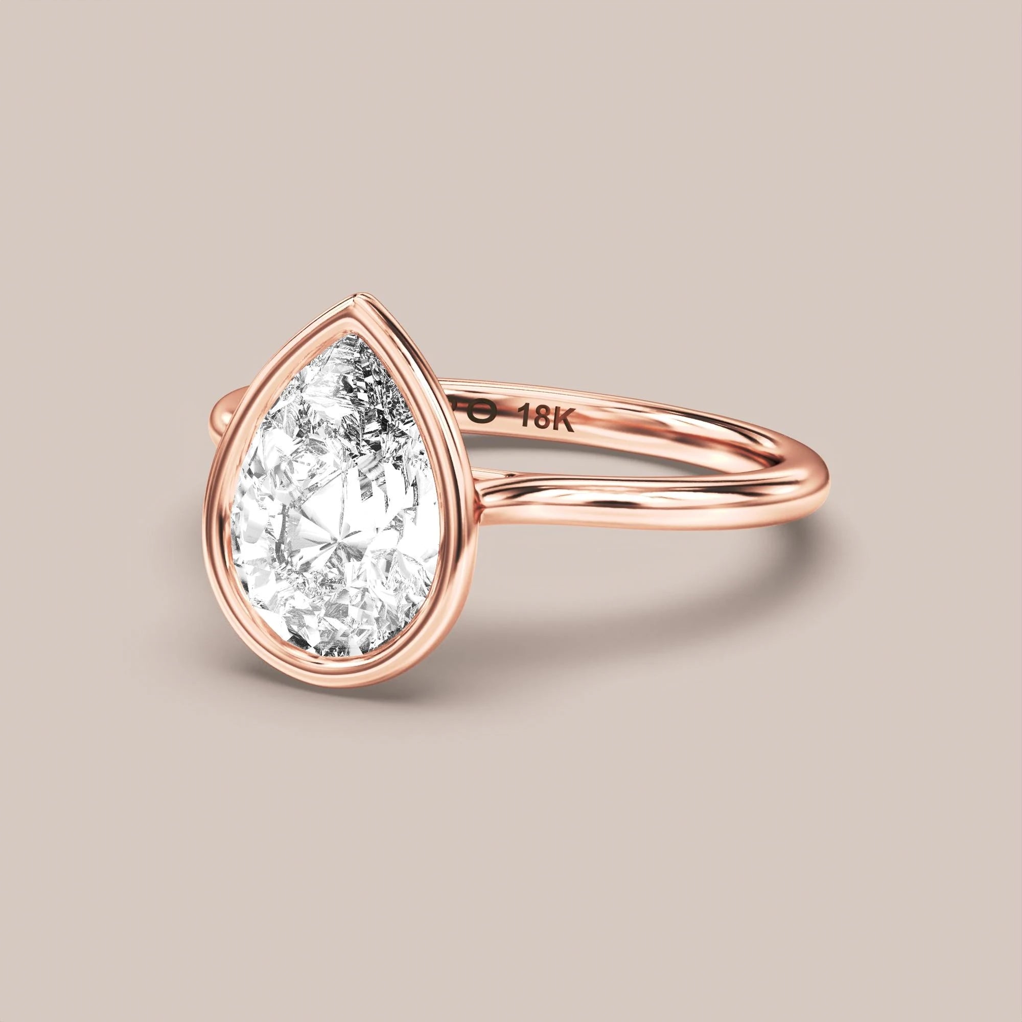 Pear - Rose gold
