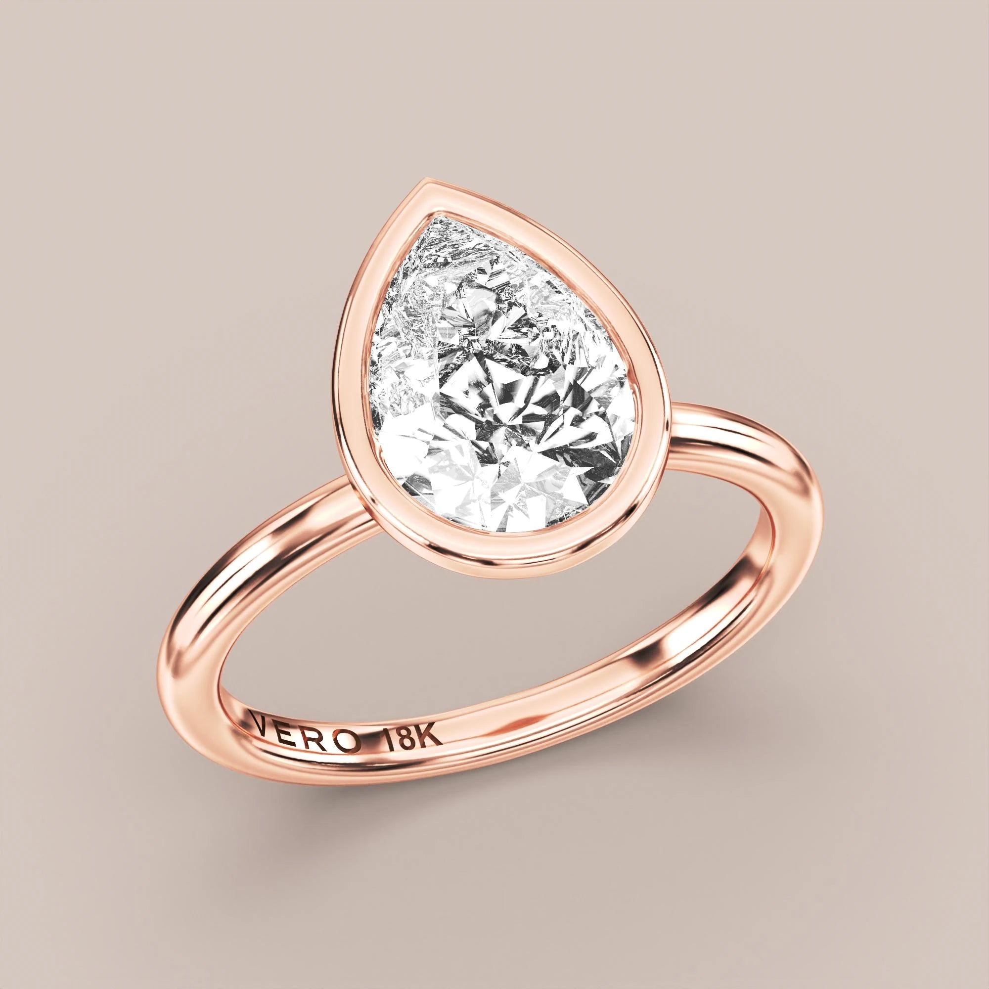 Pear - Rose gold
