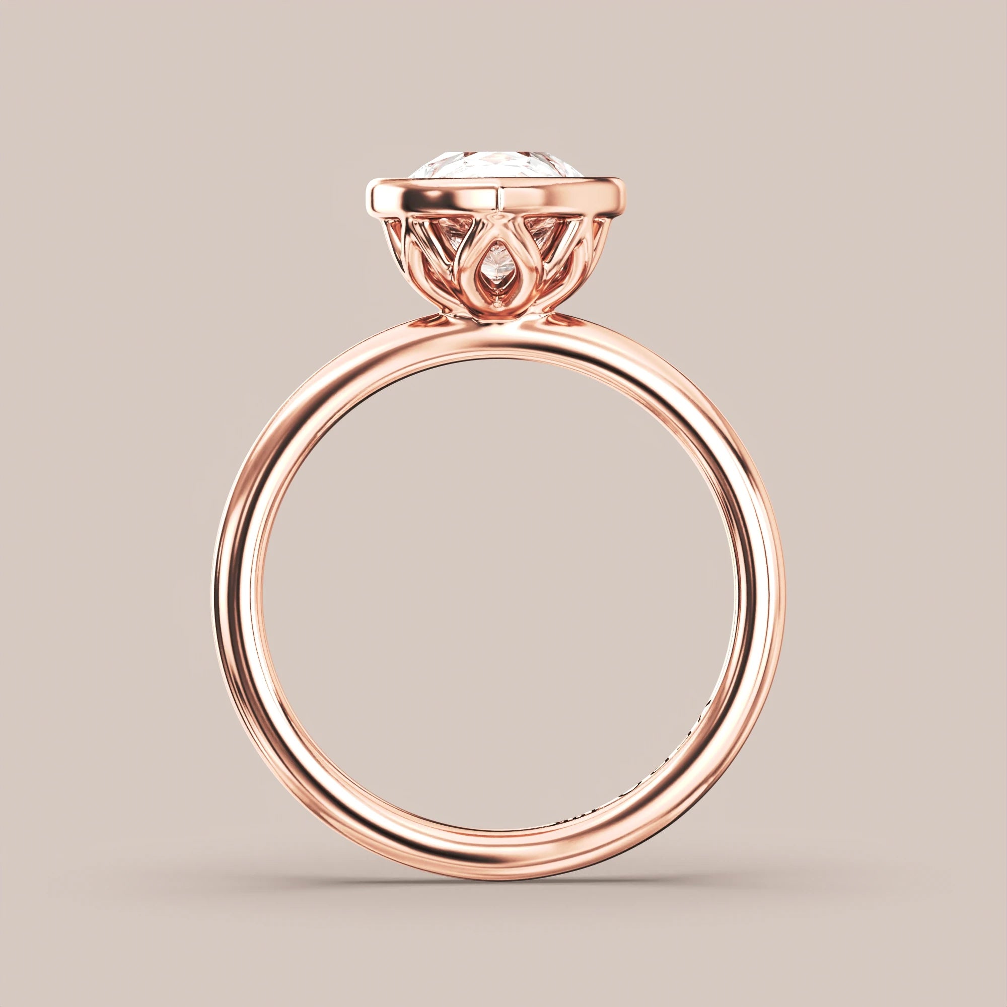 Pear - Rose gold