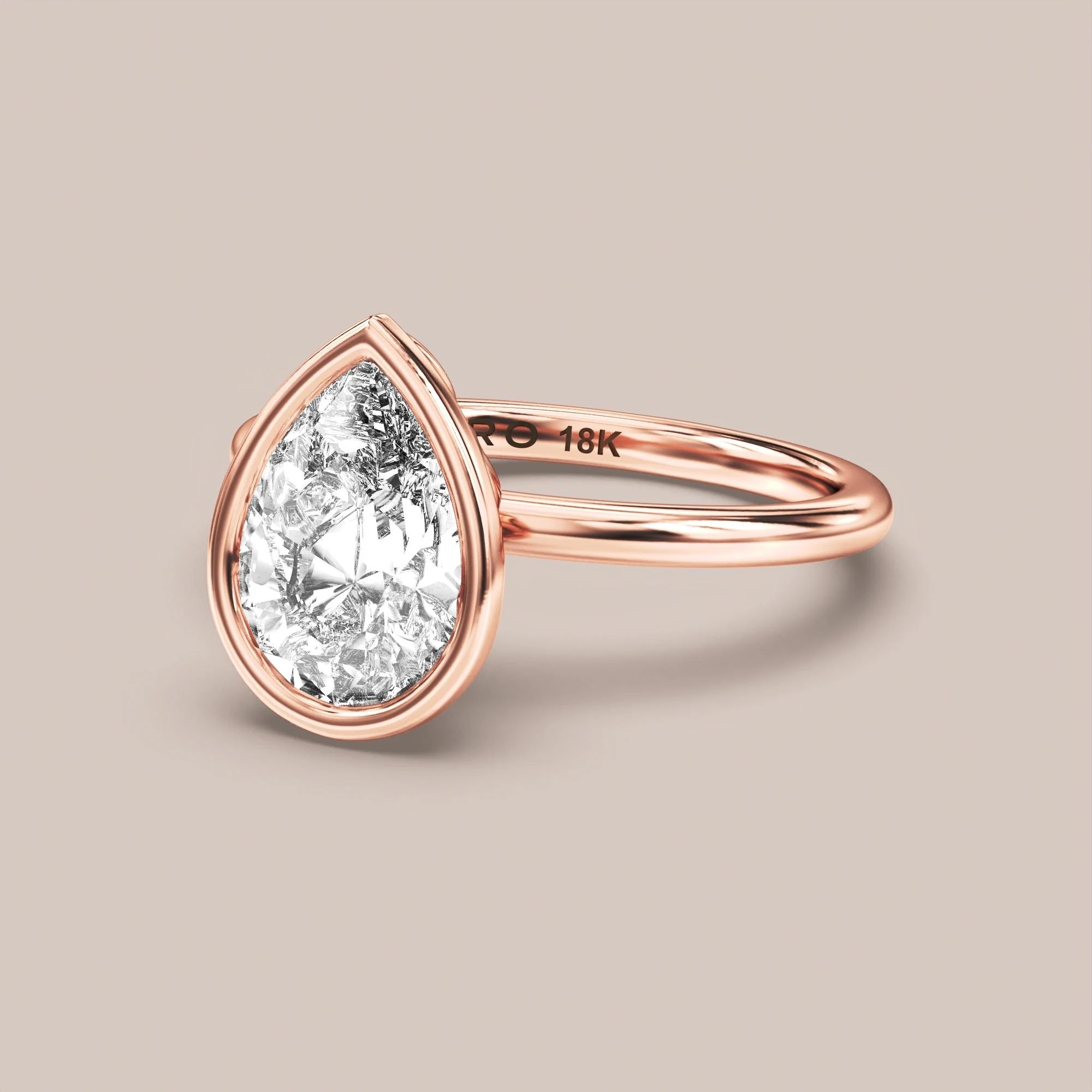 Pear - Rose gold