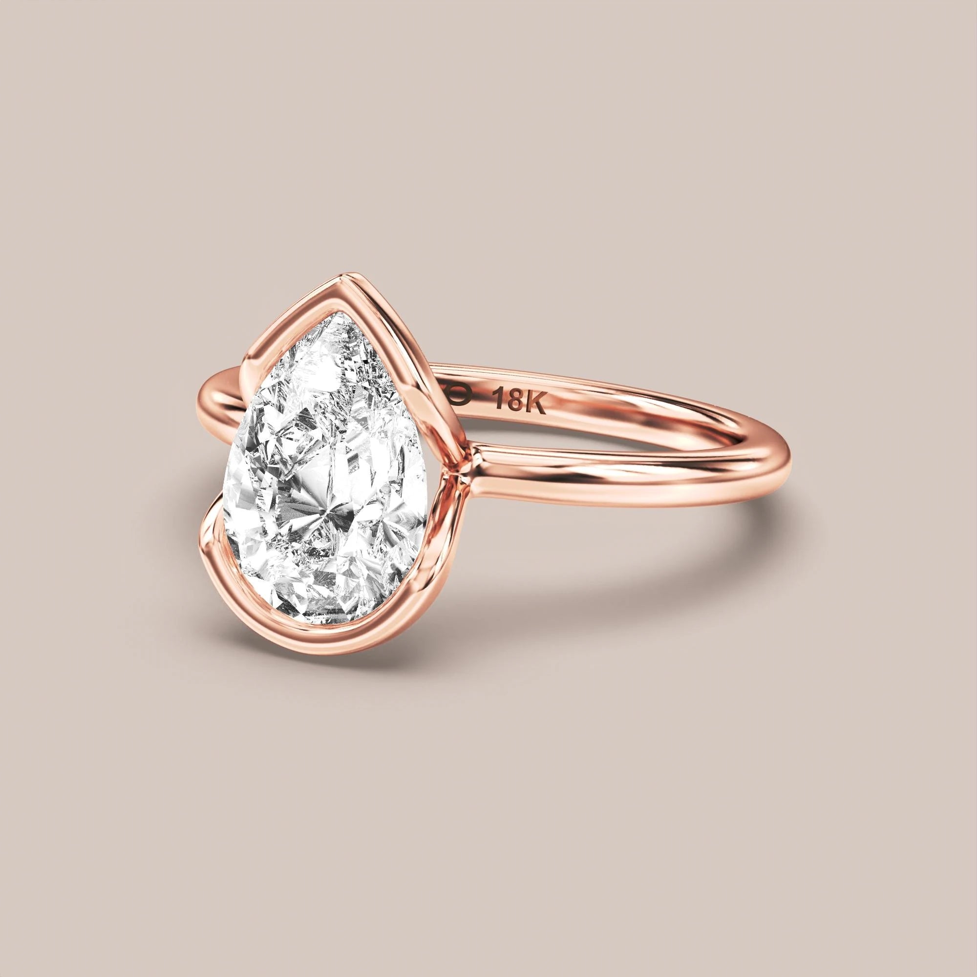 Pear - Rose gold