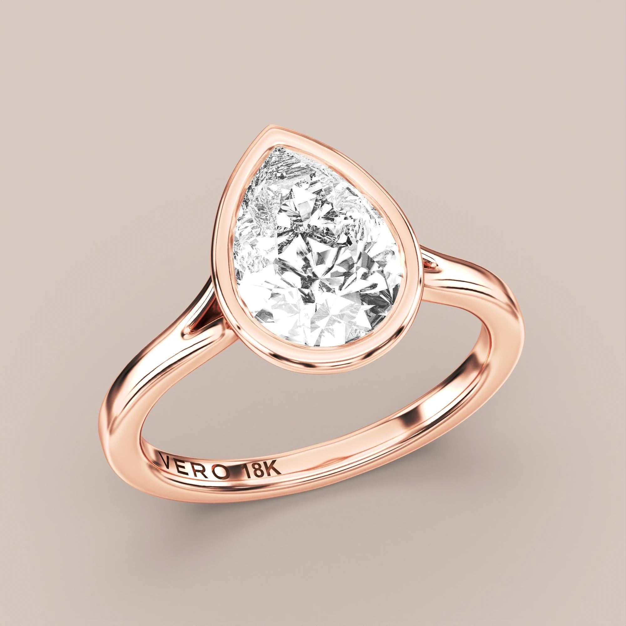 Pear - Rose gold