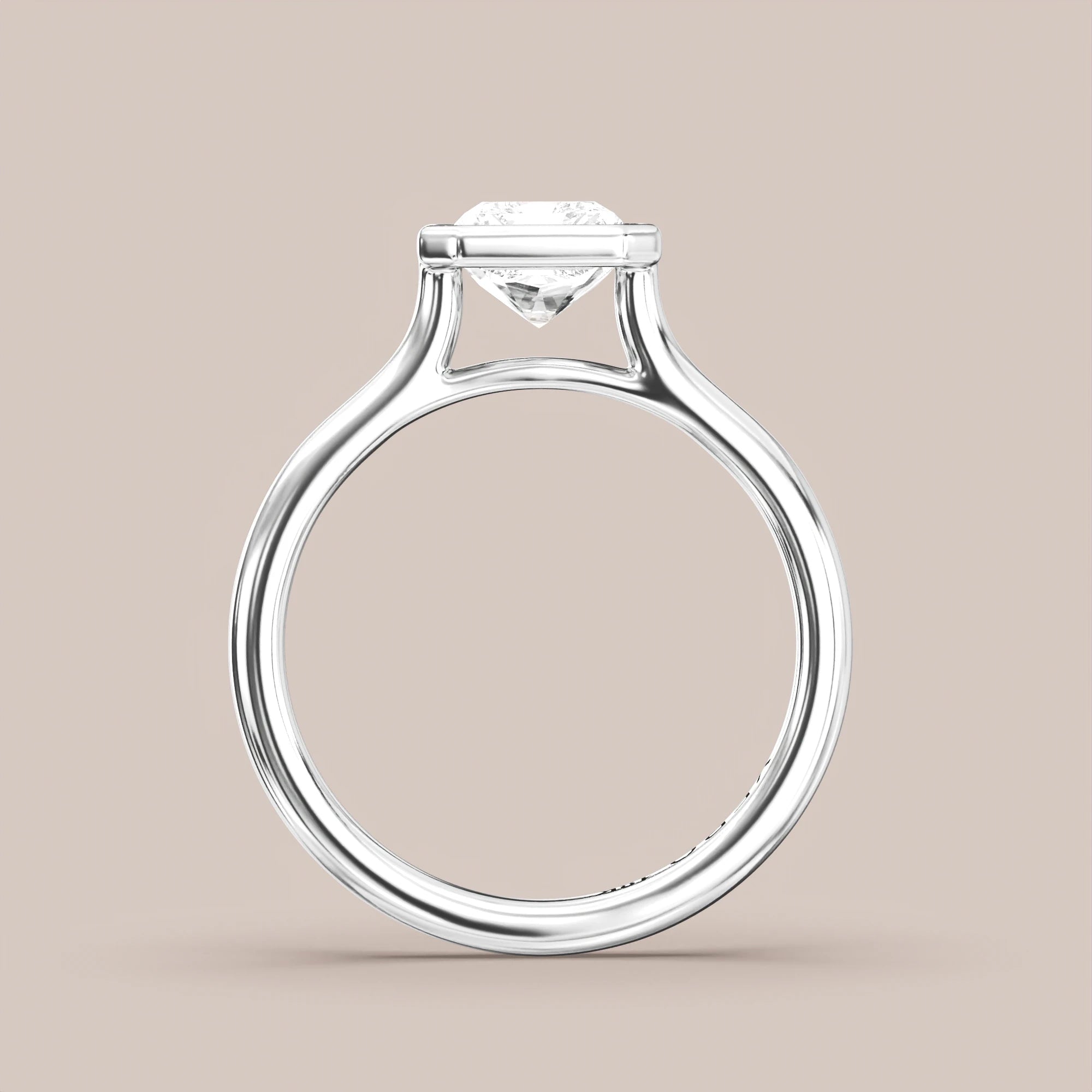 Radiant - White gold