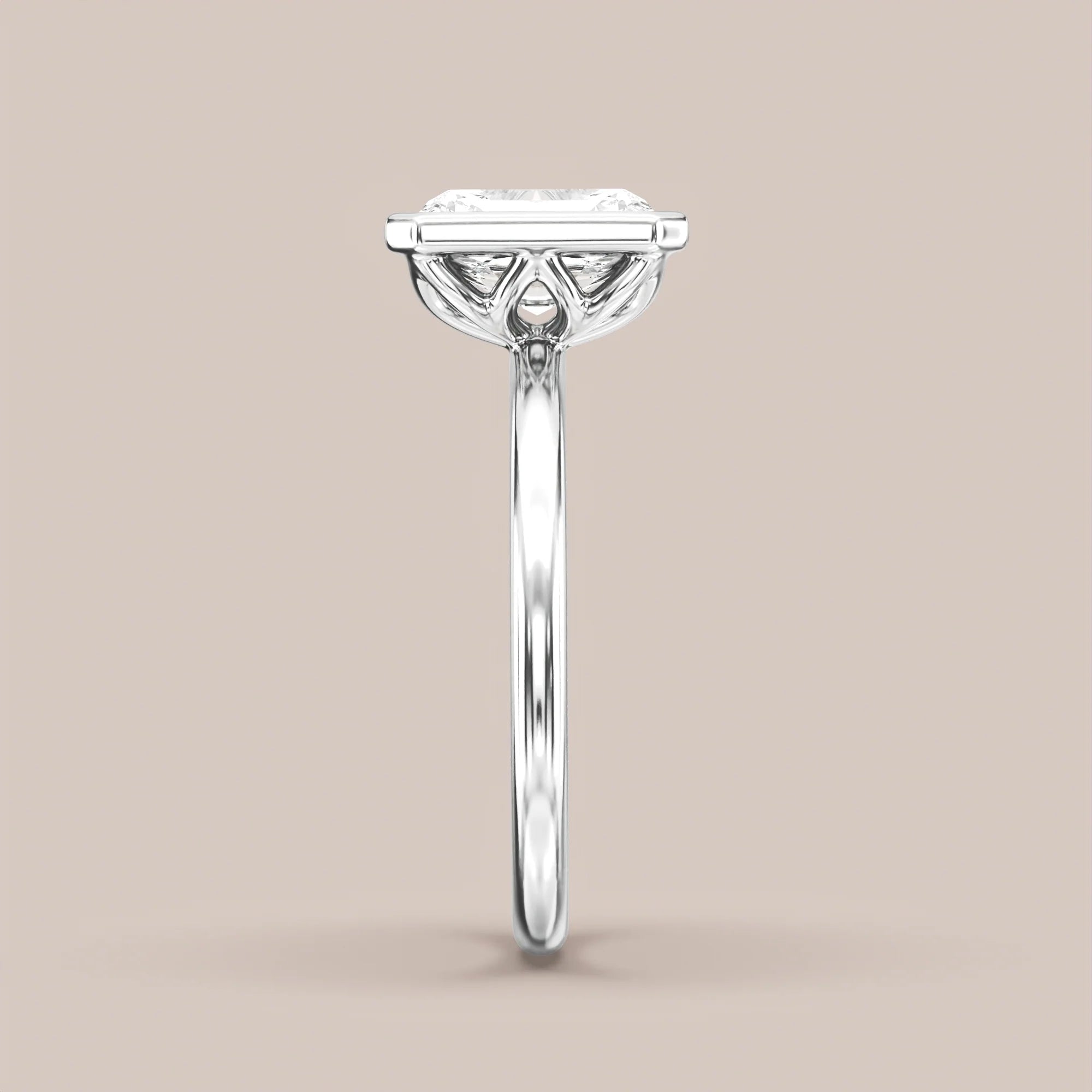 Radiant - White gold