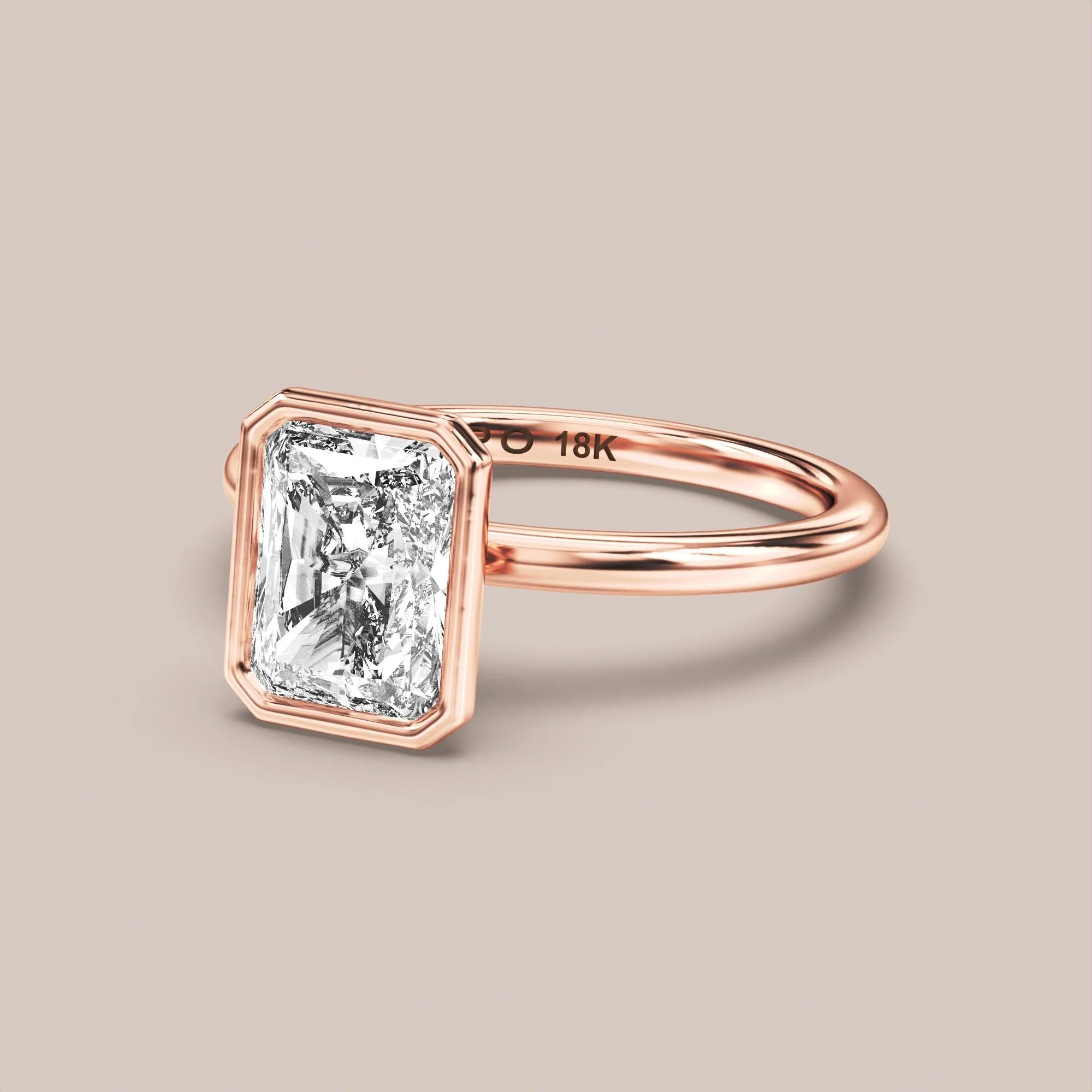 Radiant - Rose gold