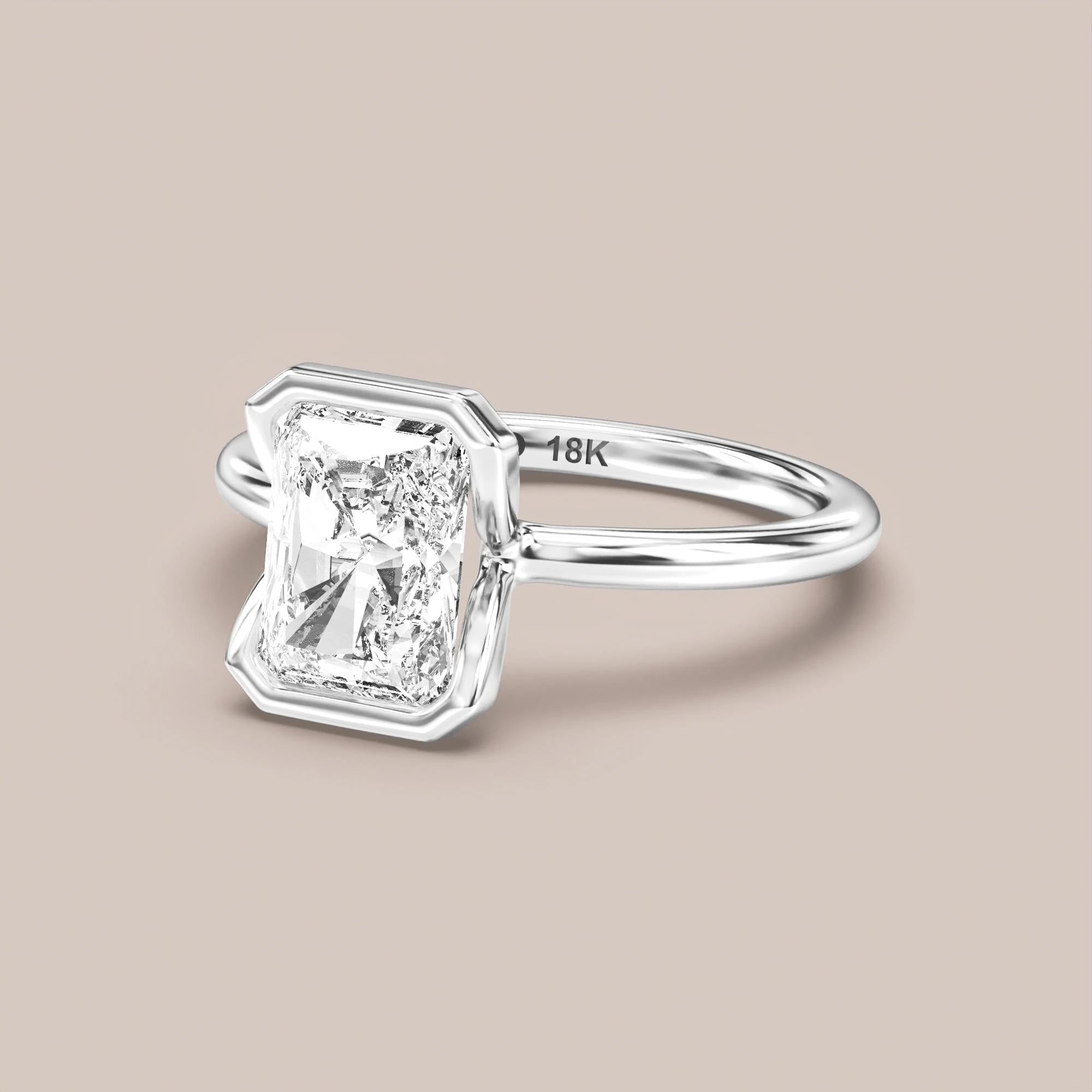 Radiant - White gold