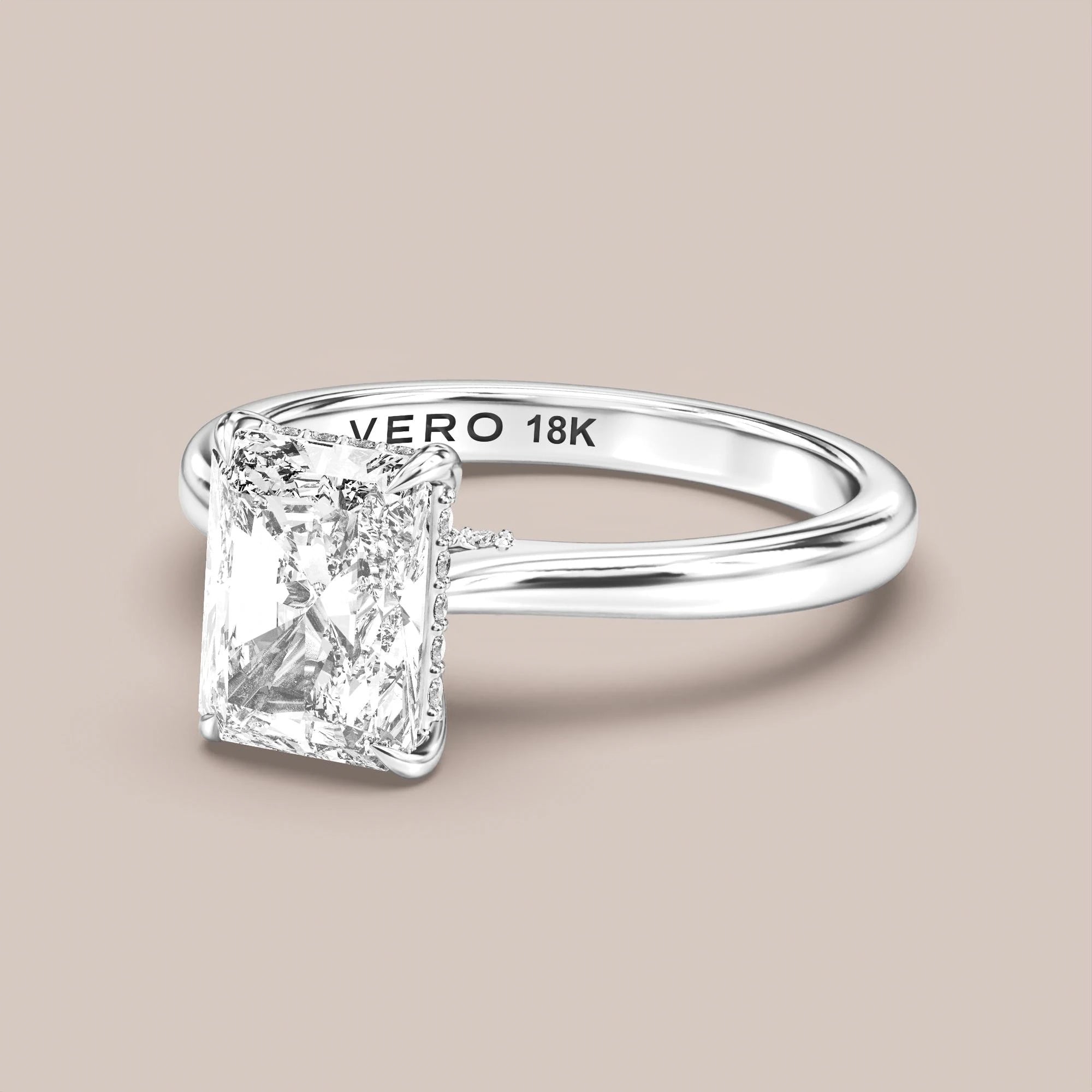 Radiant - White gold