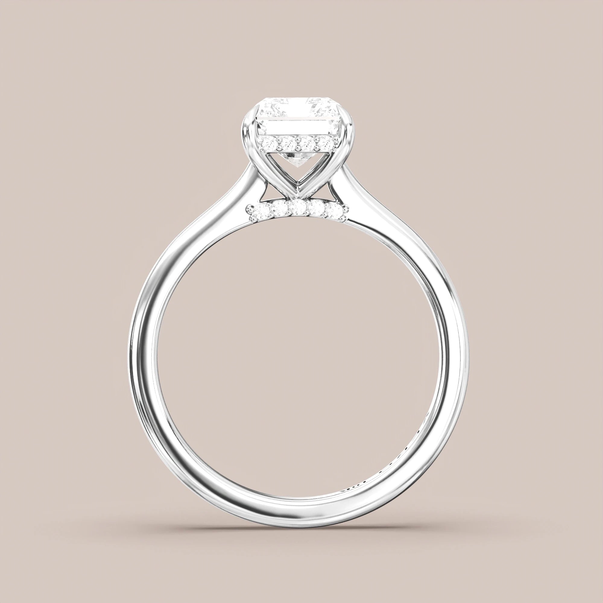 Radiant - White gold