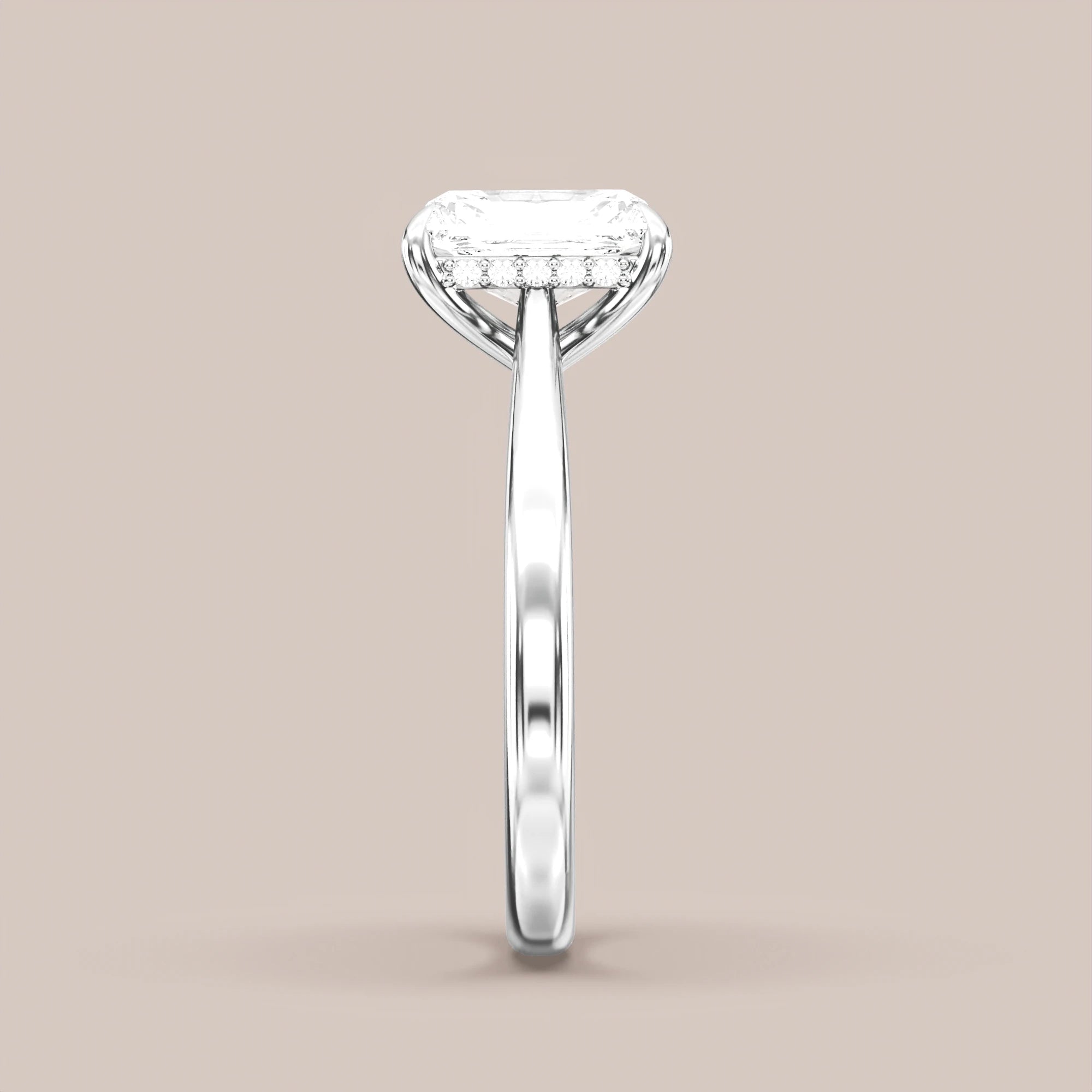 Radiant - White gold