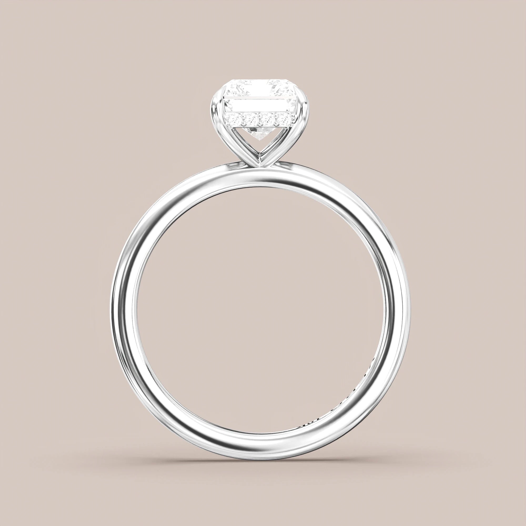 Radiant - White gold