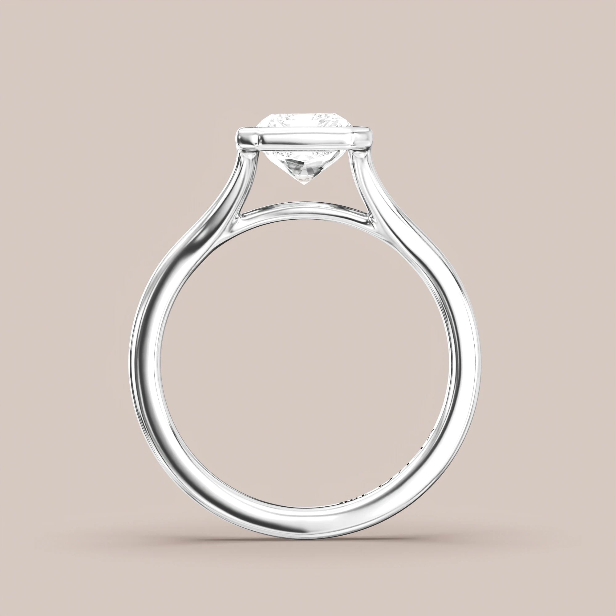 Radiant - White gold