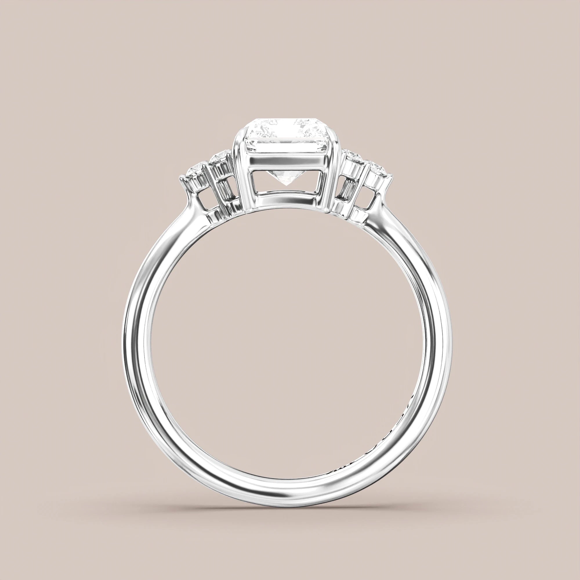 Radiant - White gold