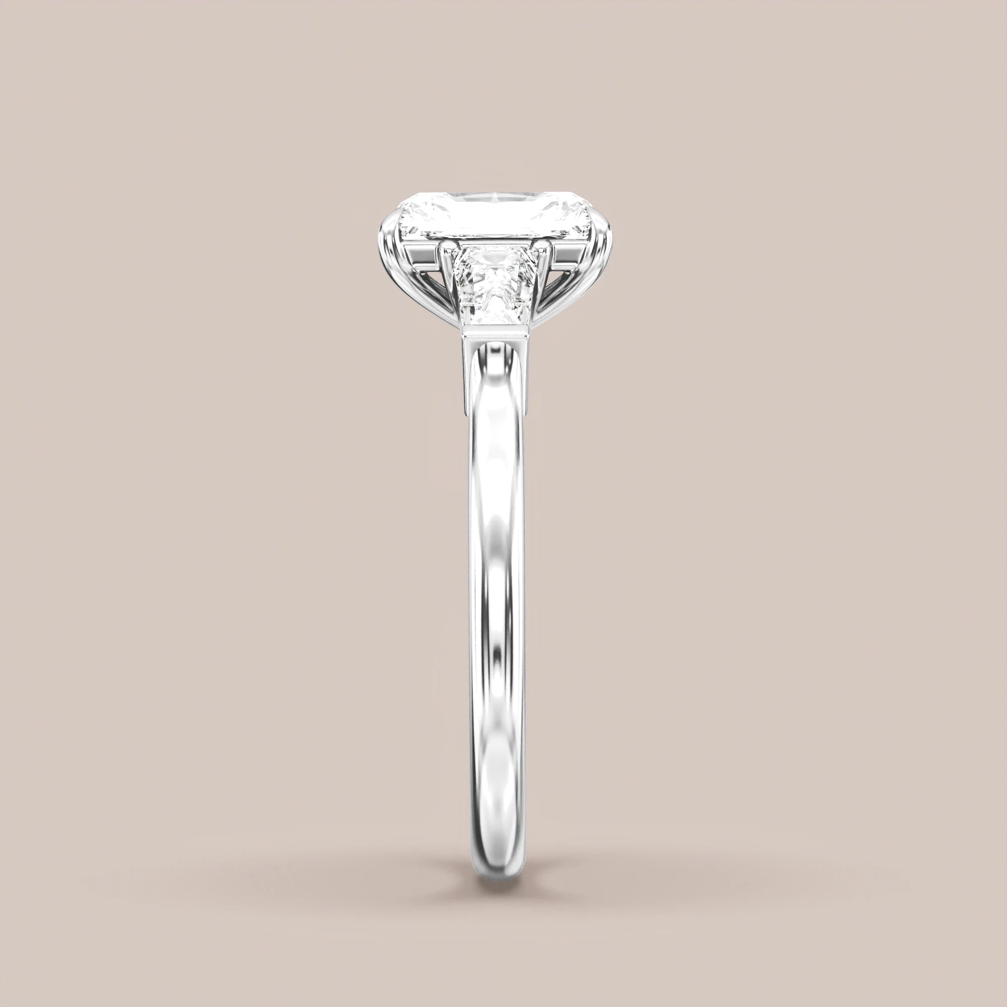 Radiant - White gold