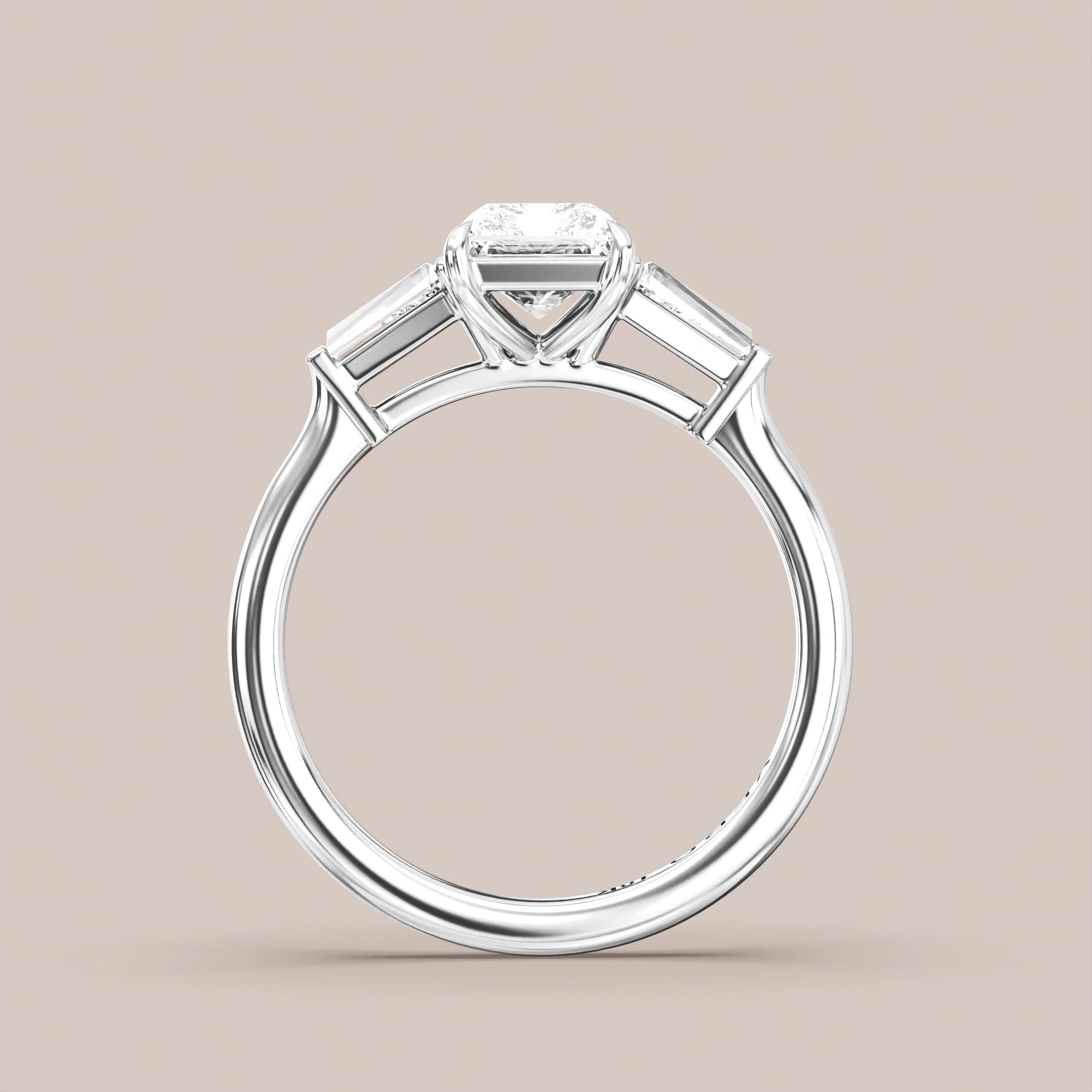 Radiant - White gold