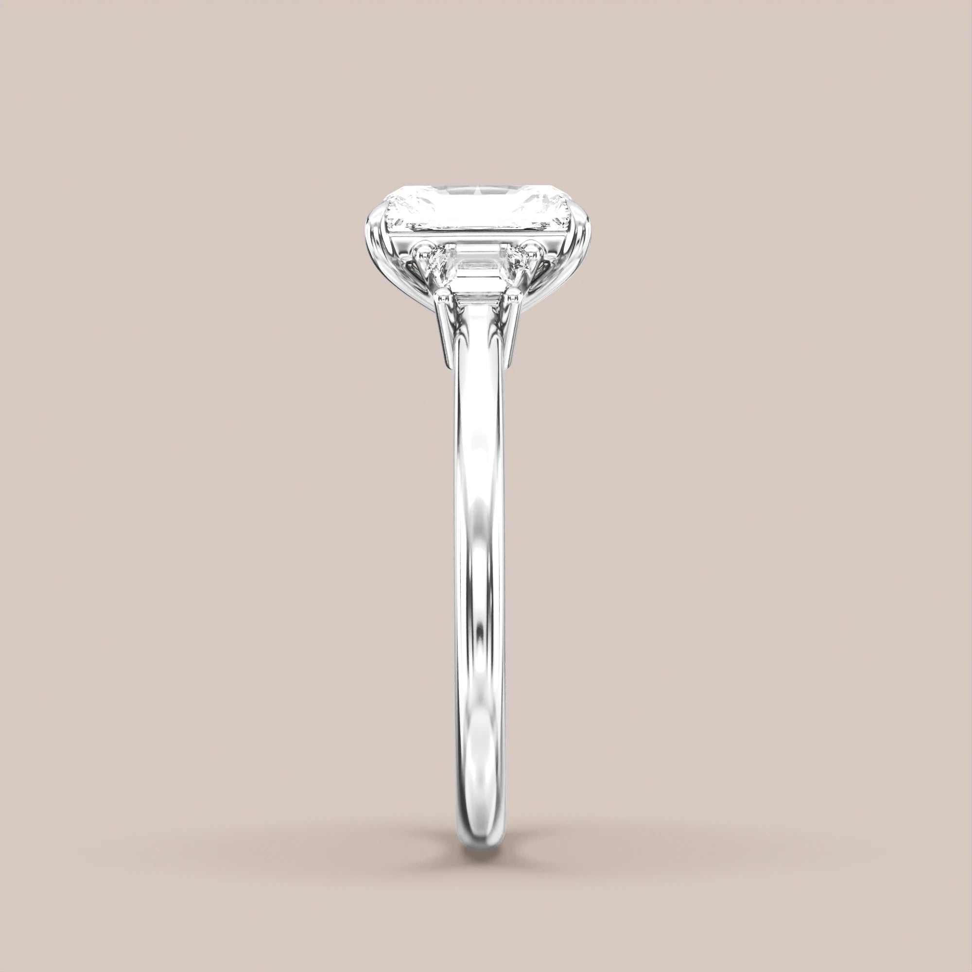 Radiant - White gold