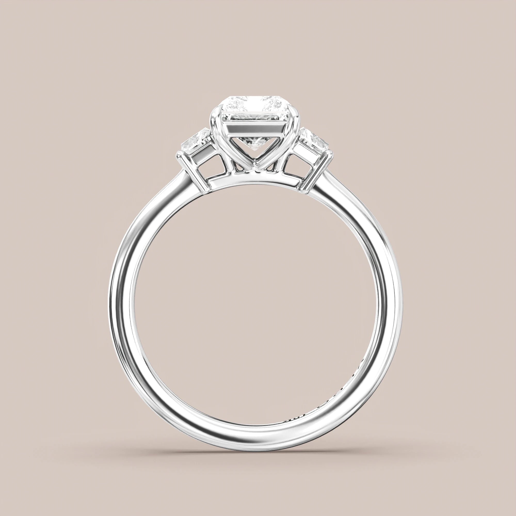 Radiant - White gold