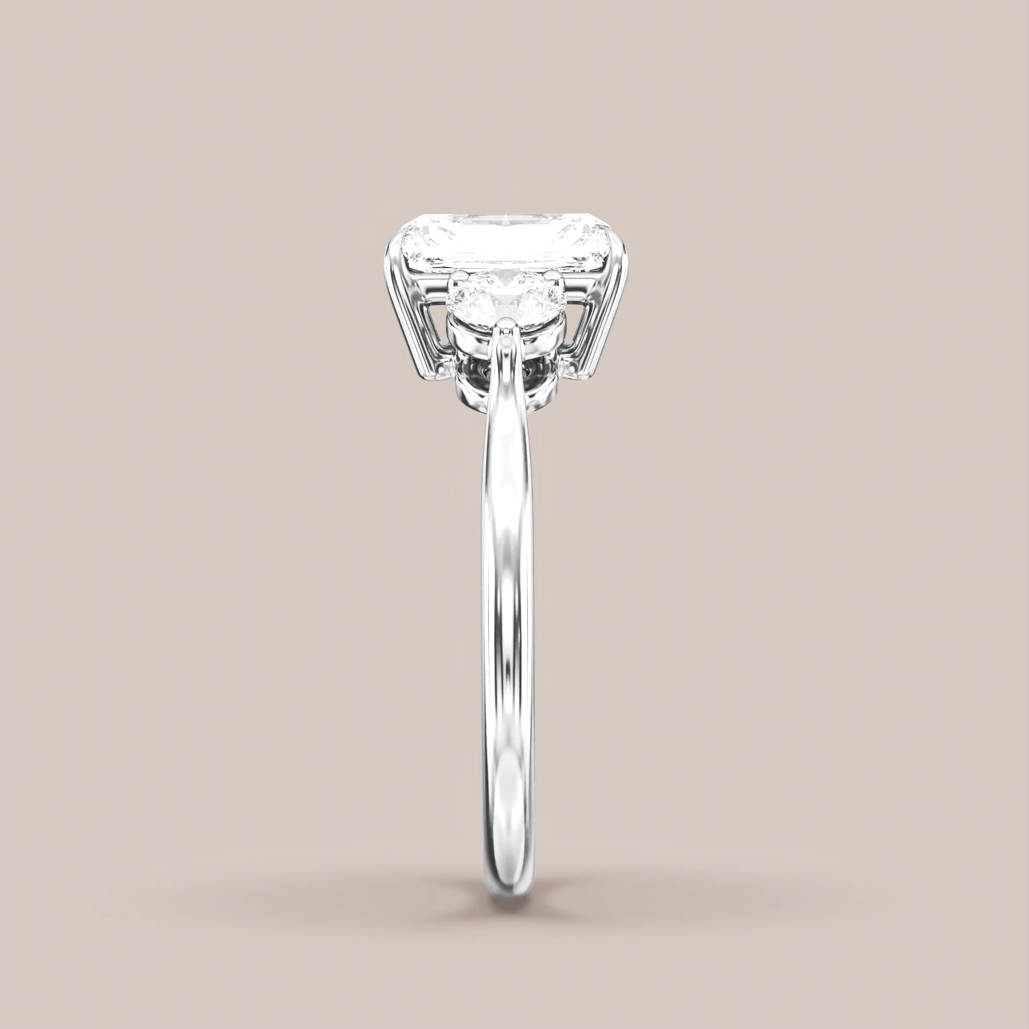 Radiant - White gold