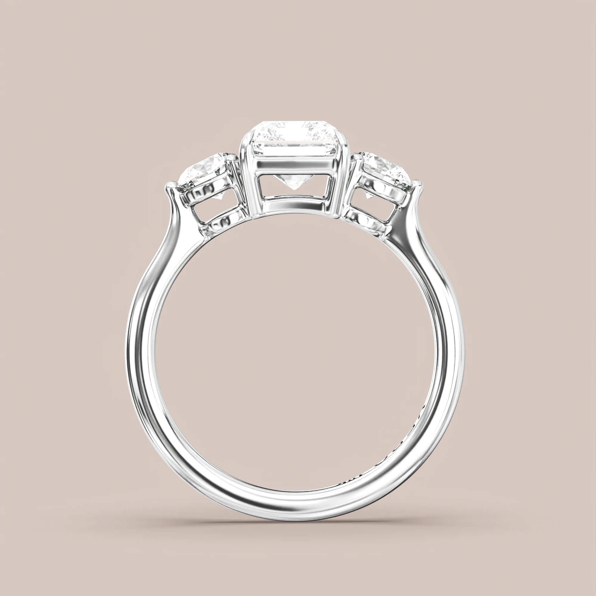 Radiant - White gold