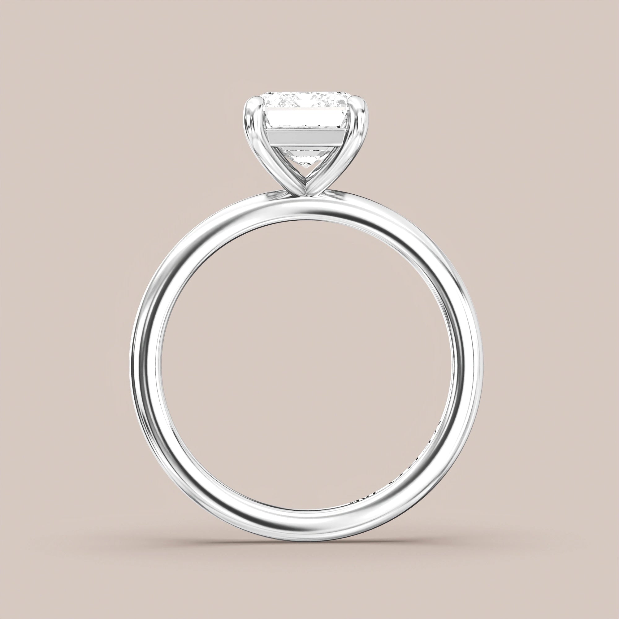 Emerald - White gold