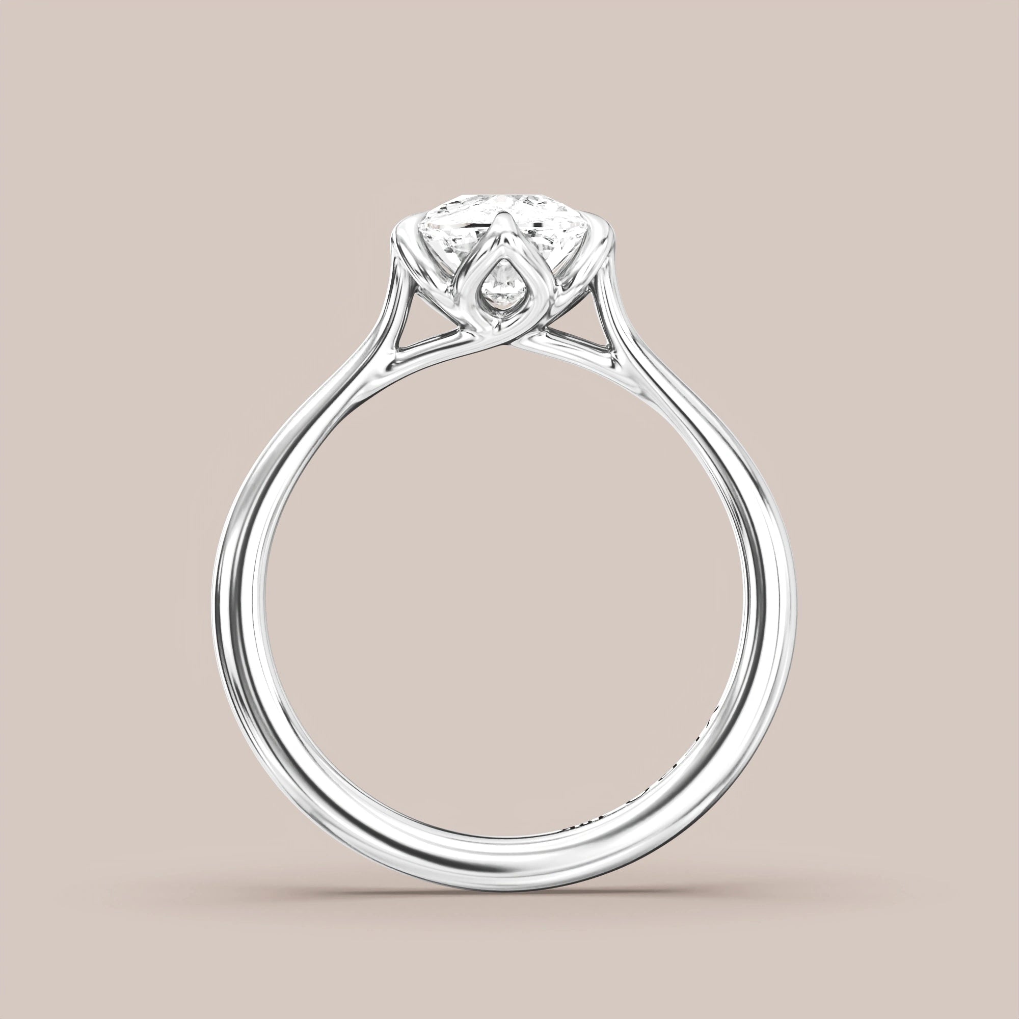 Elongated - White gold