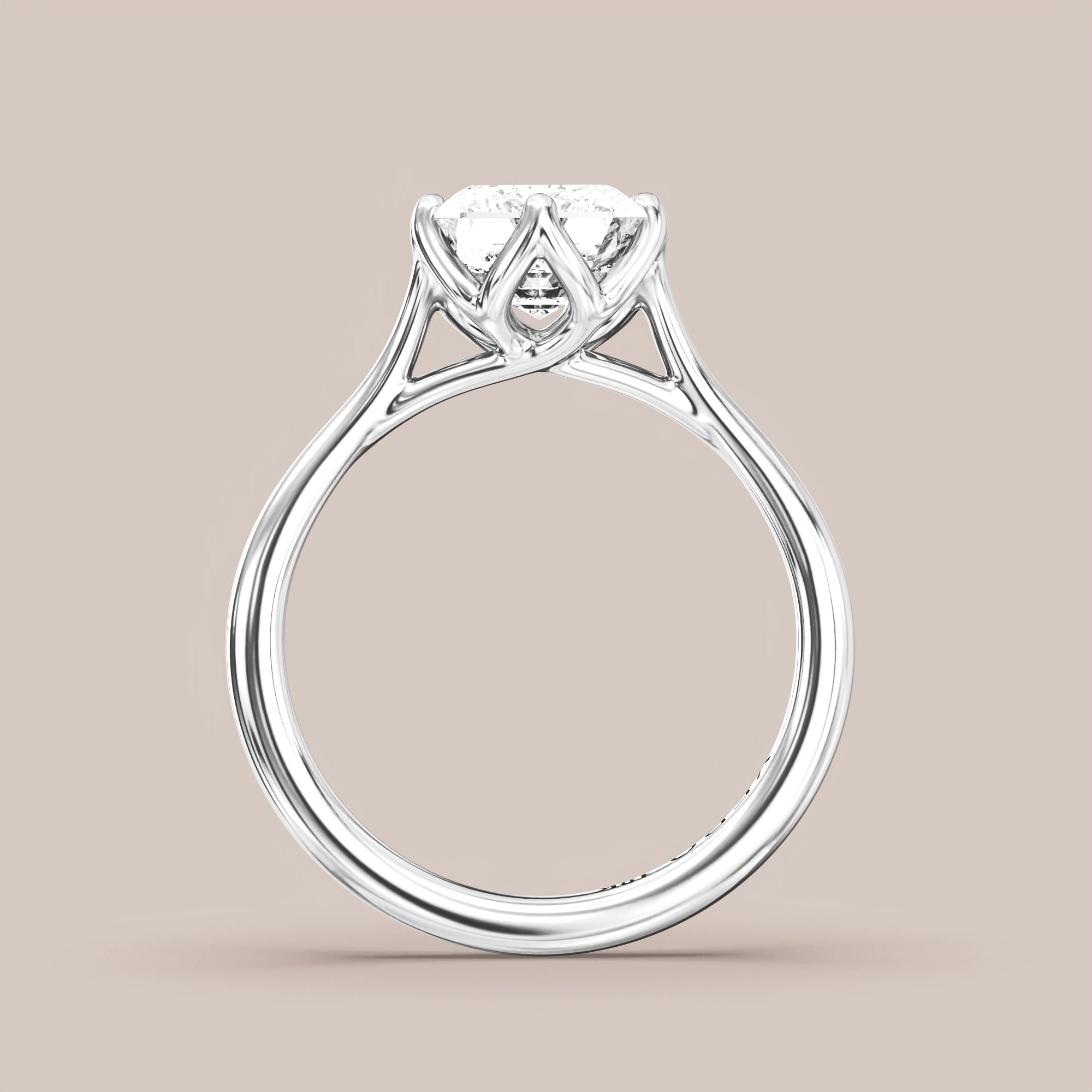 Emerald - White gold