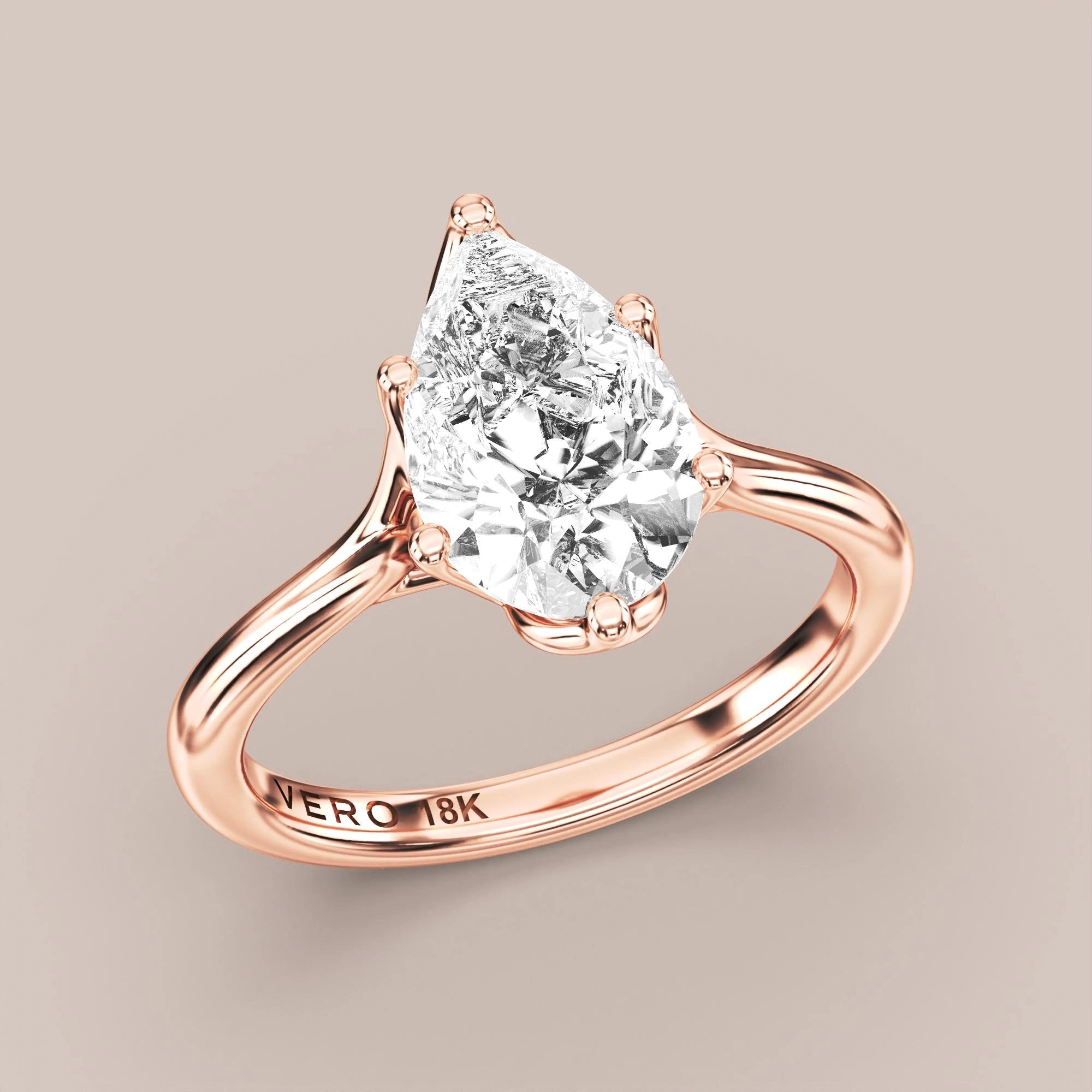 Pear - Rose gold