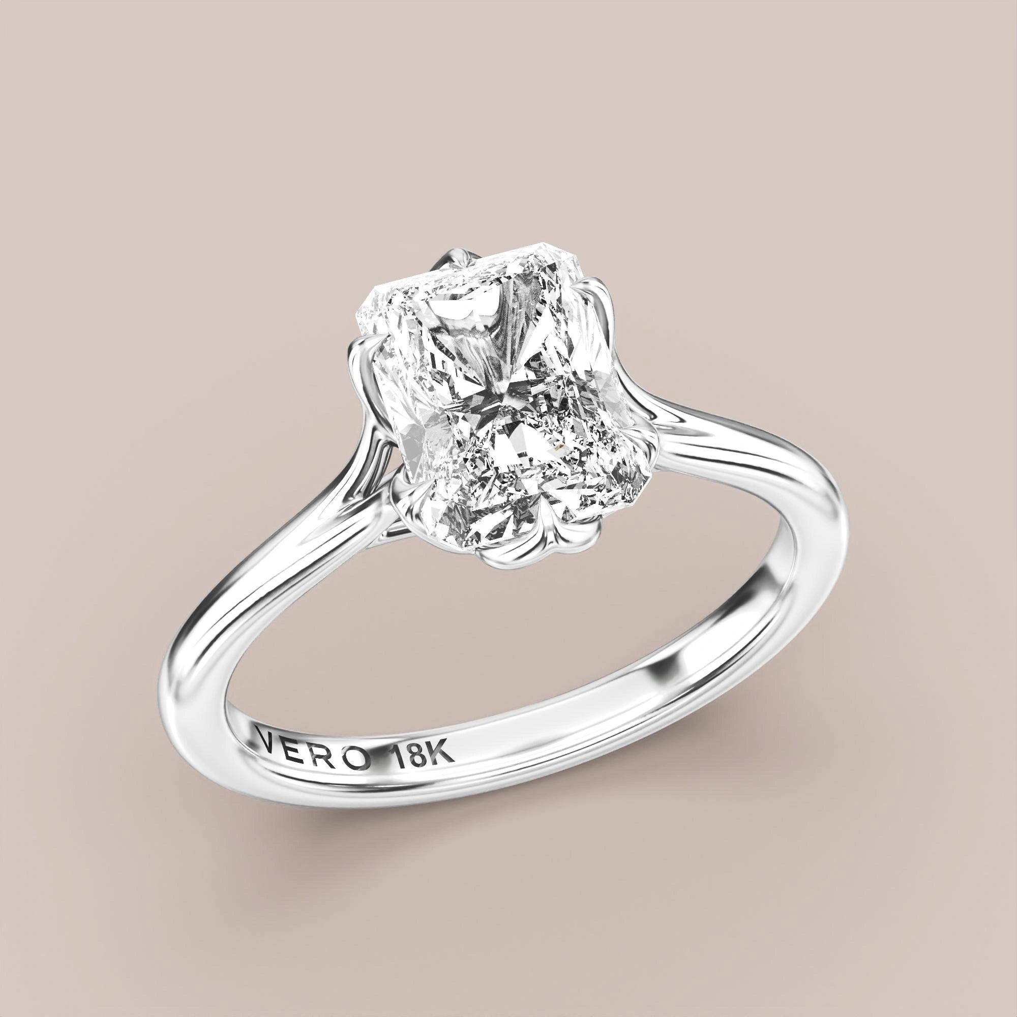 Radiant - White gold