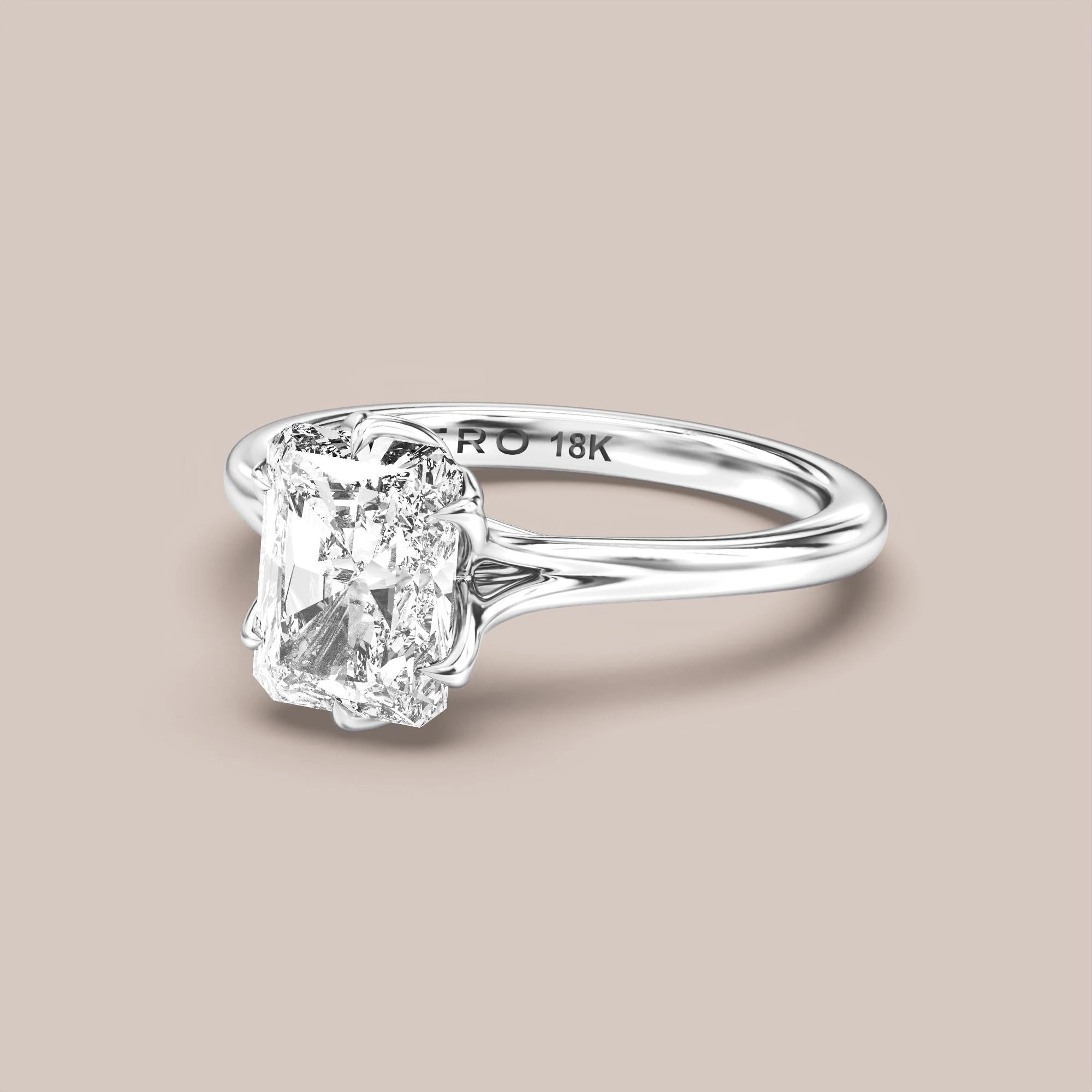 Radiant - White gold