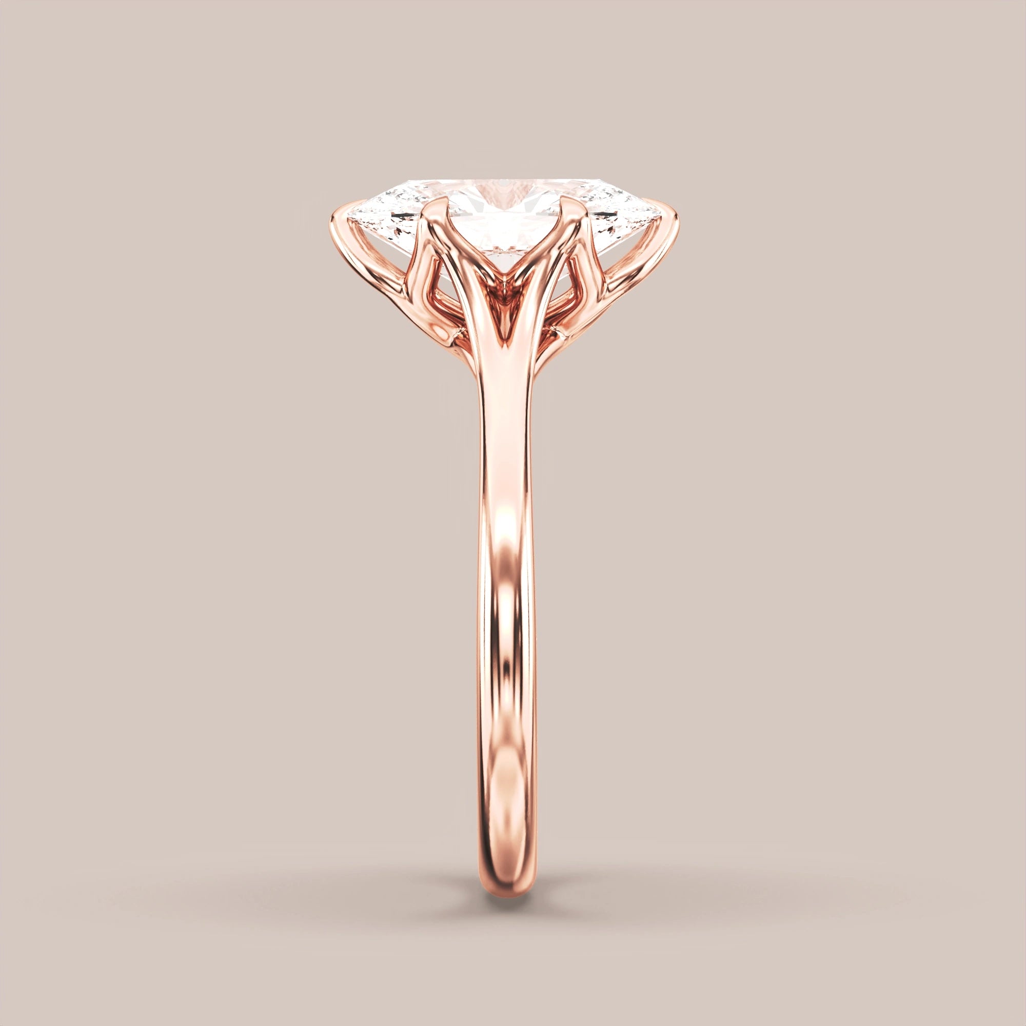 Oval - Rose gold