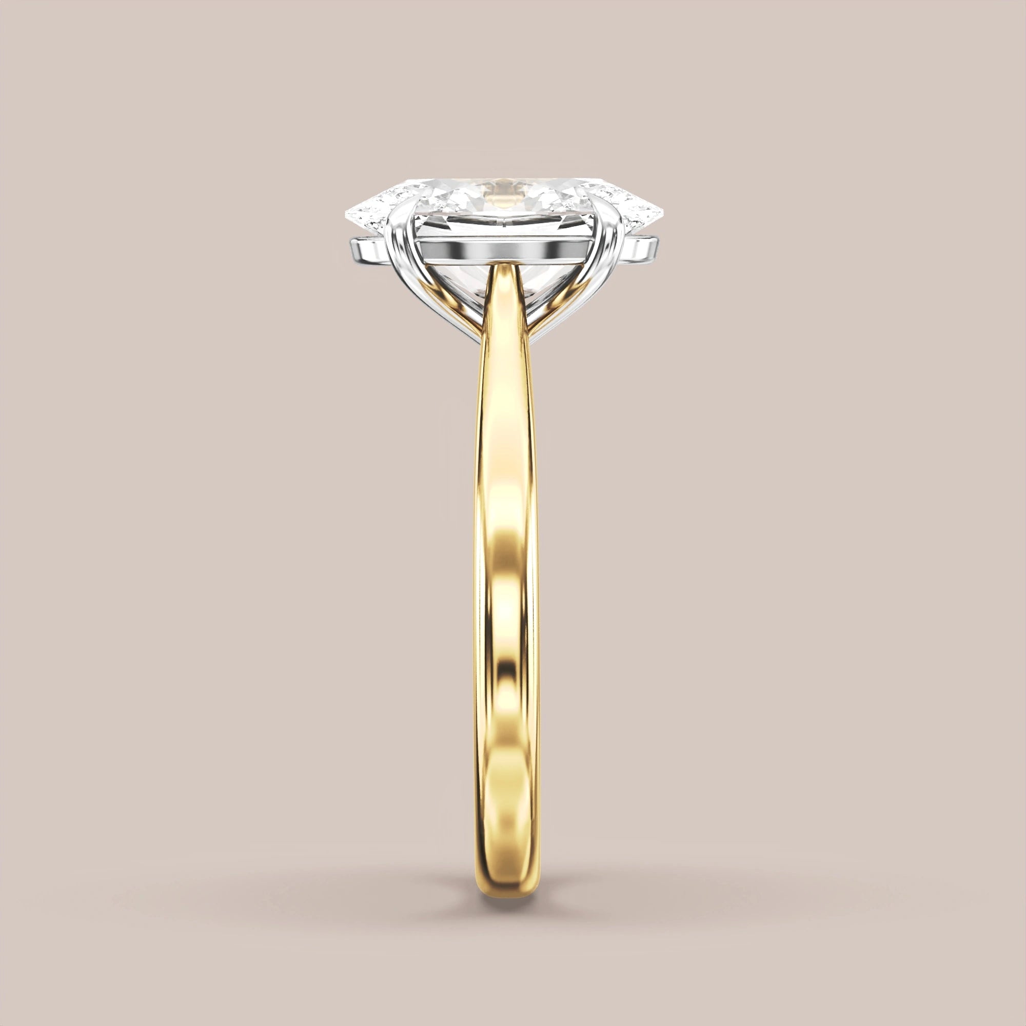Oval - Two tone