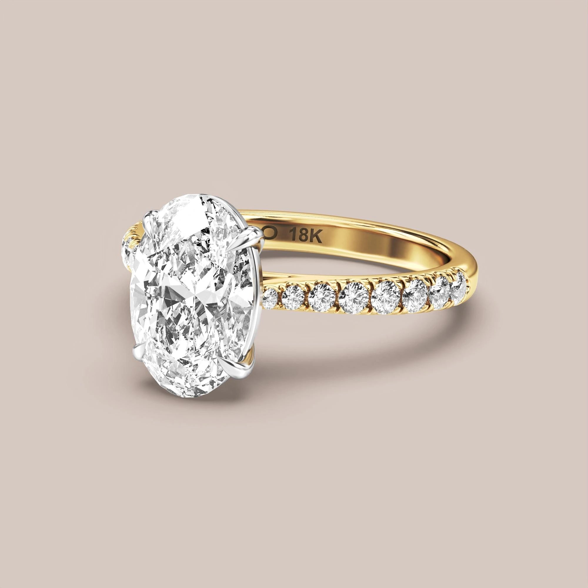 Oval - Two tone