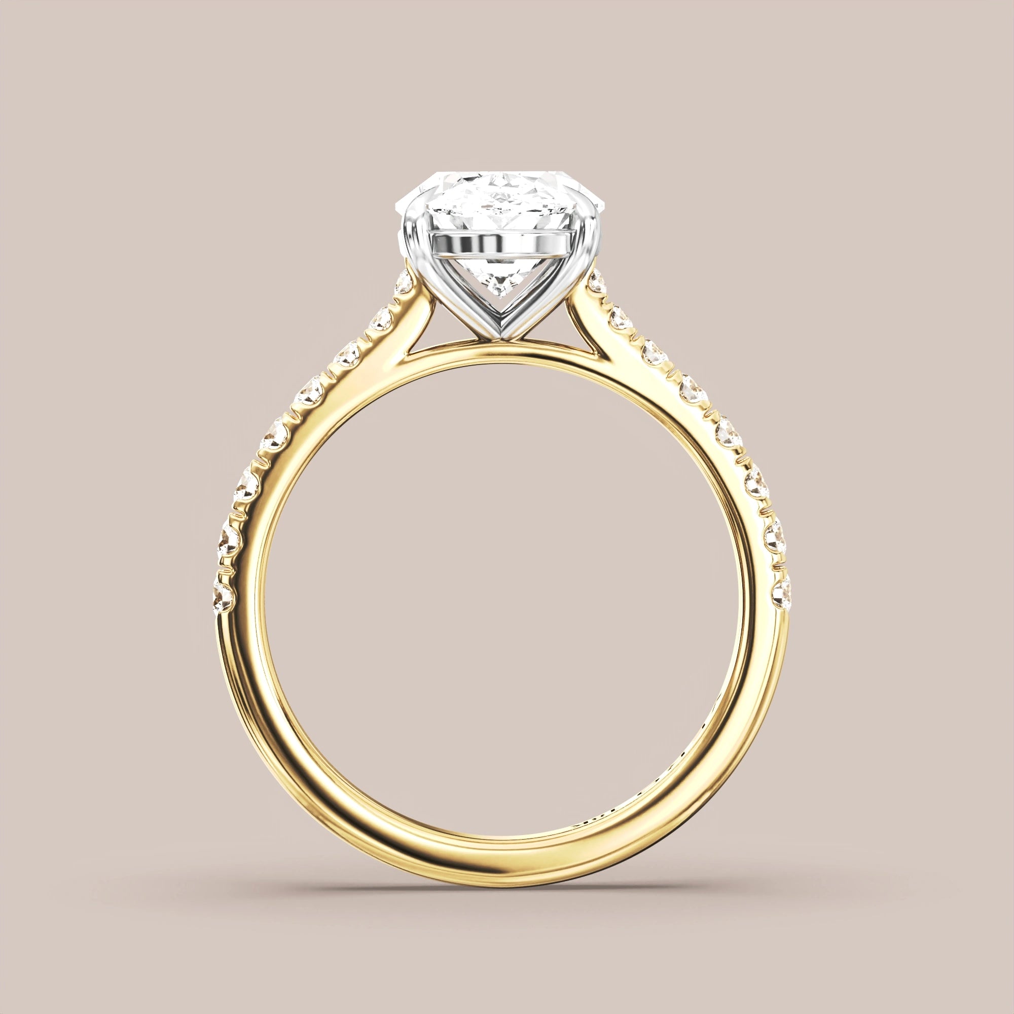 Oval - Two tone
